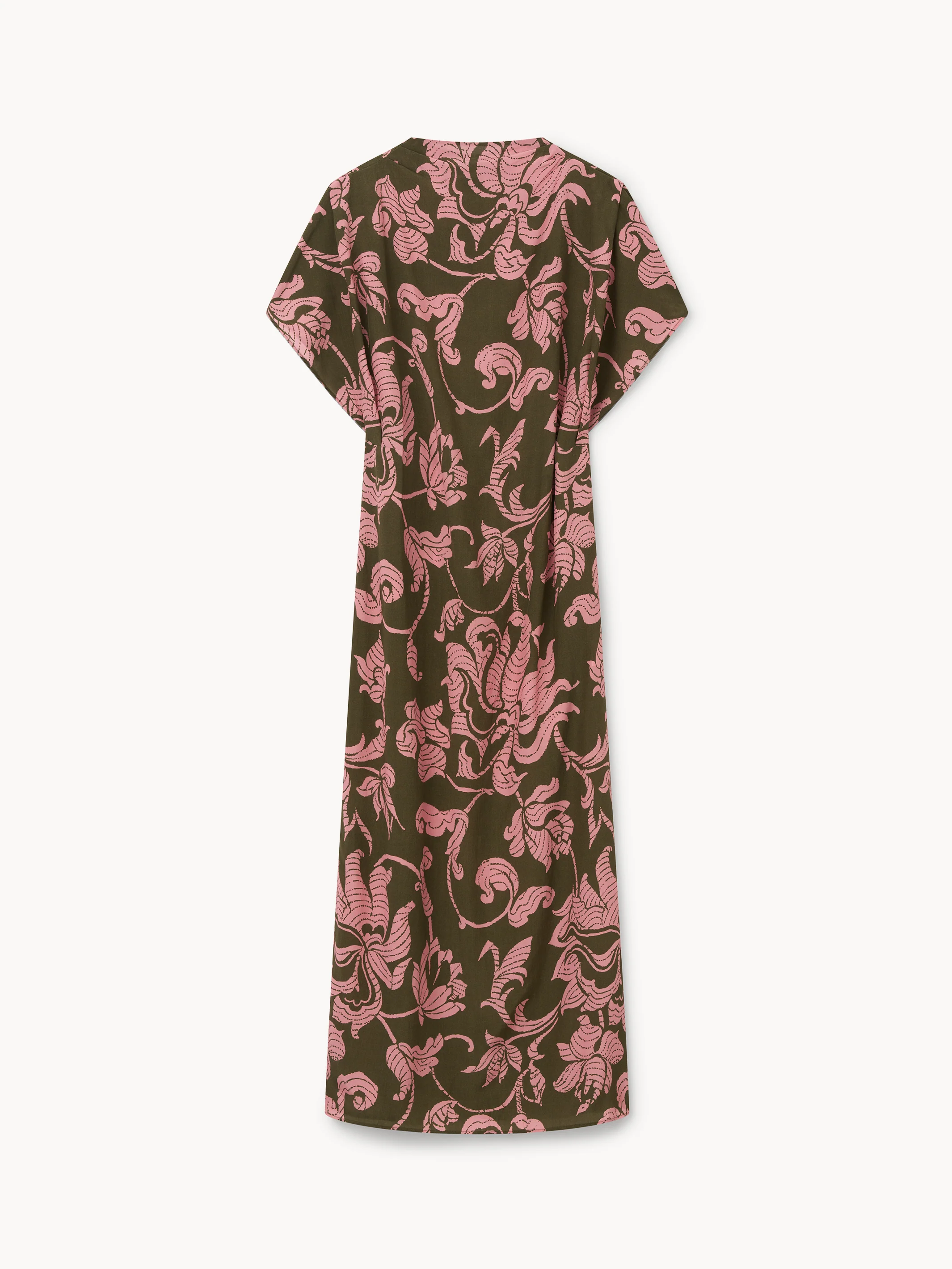 The Amalfi high neck dress in French Lily - Image 2