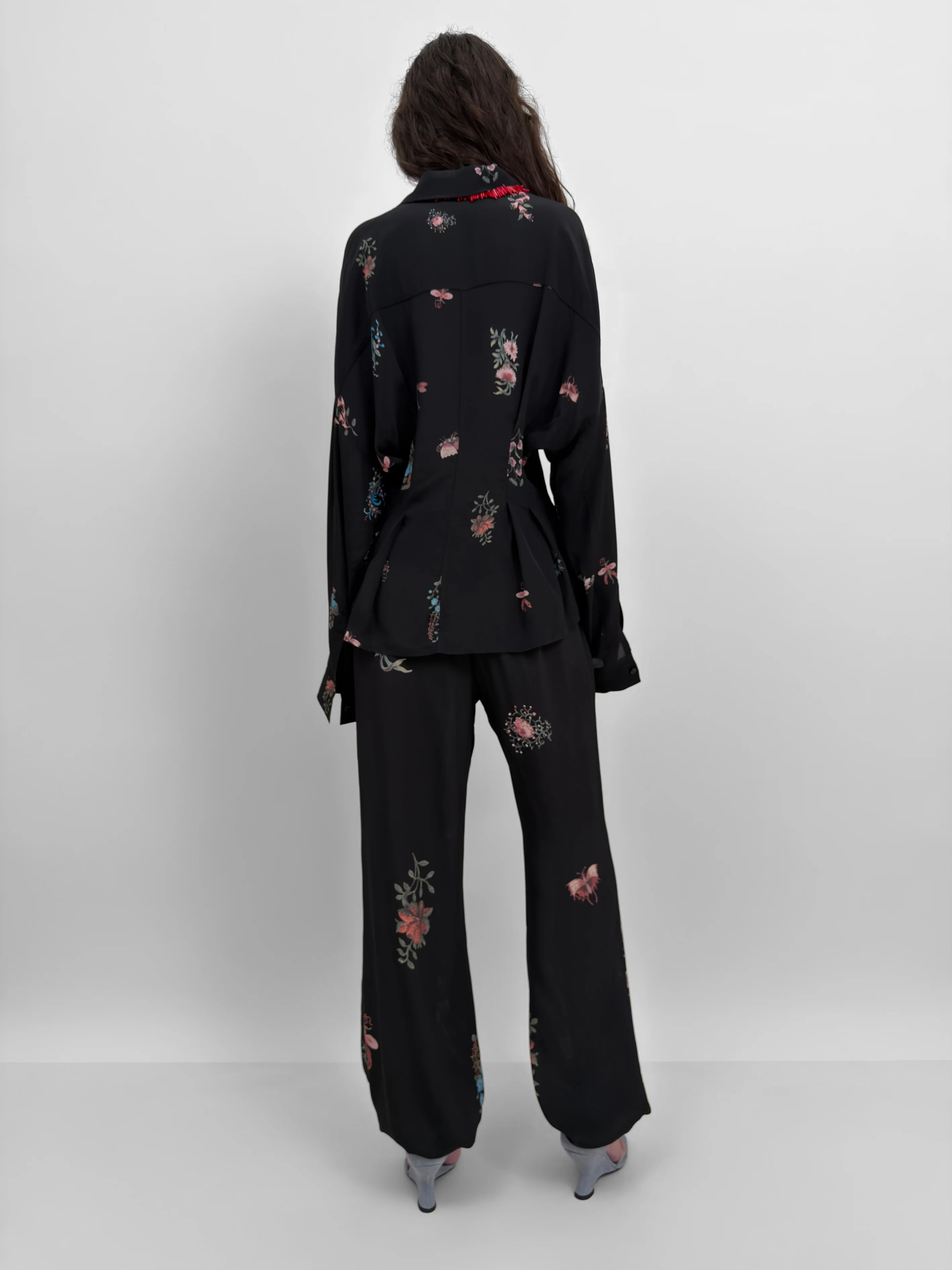 The Apollo cinched shirt in Duchess - Image 4