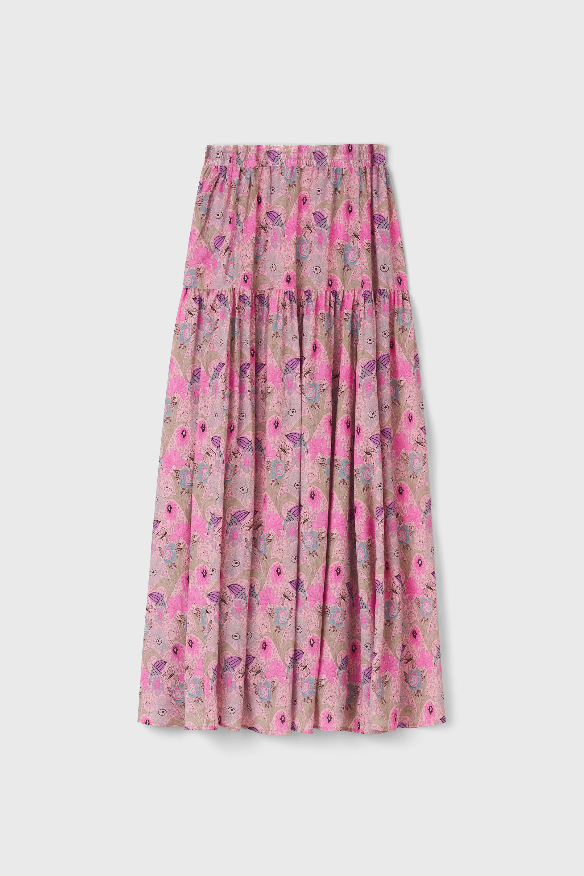 The Asti gathered skirt in Ducharne - Image 2