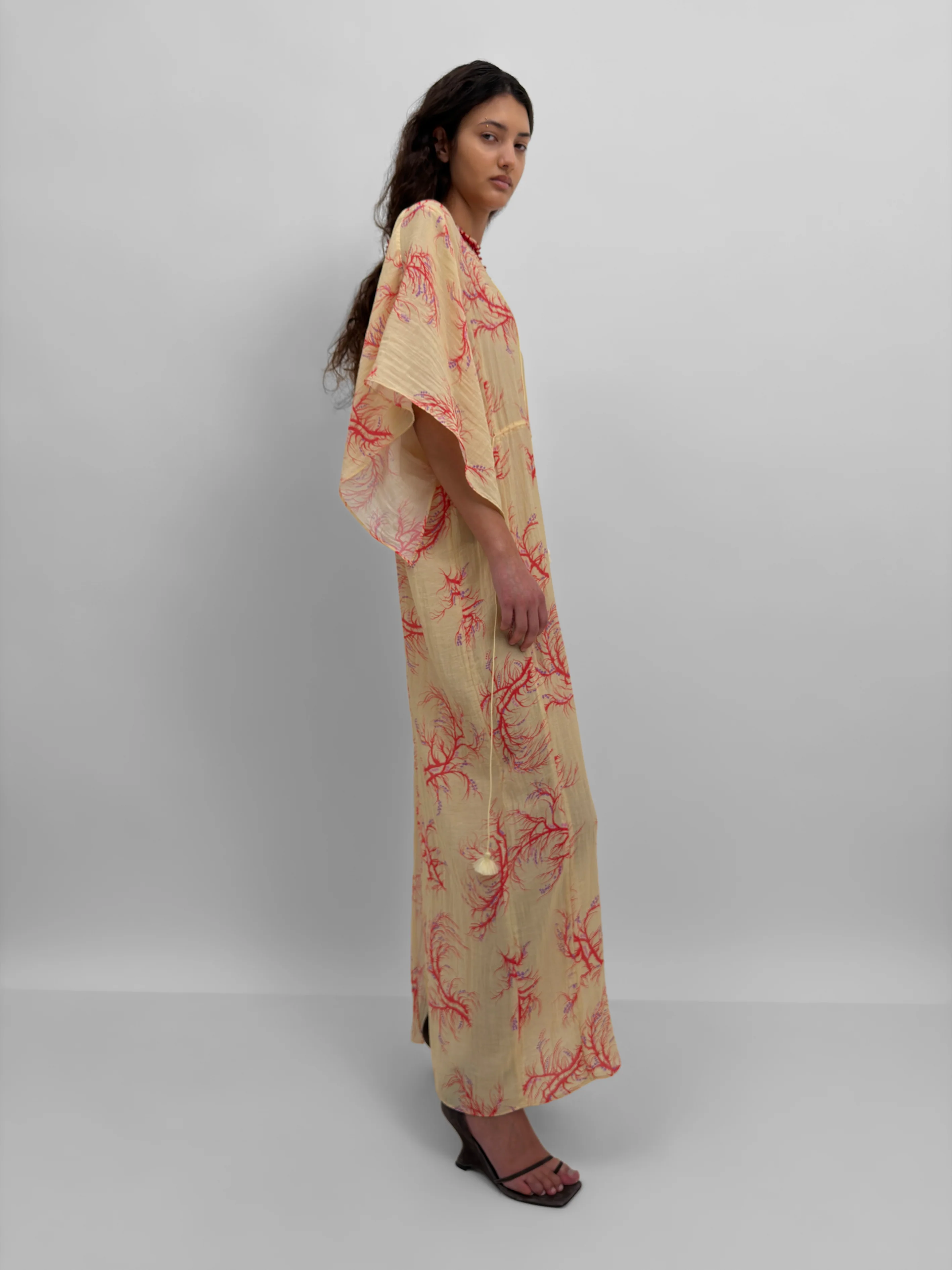 The Begonia maxi dress in Seaweed - Image 3