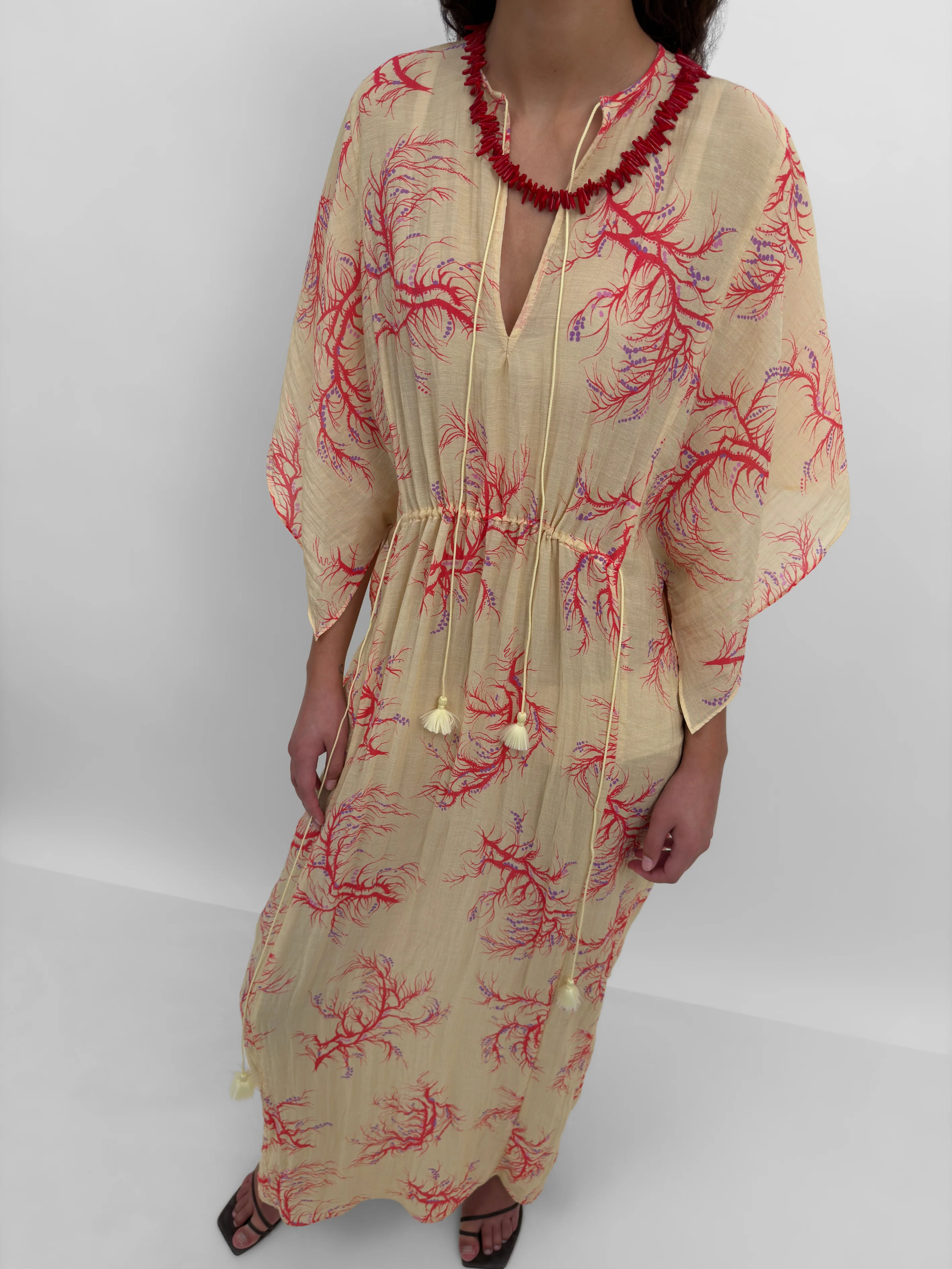 The Begonia maxi dress in Seaweed - Image 5
