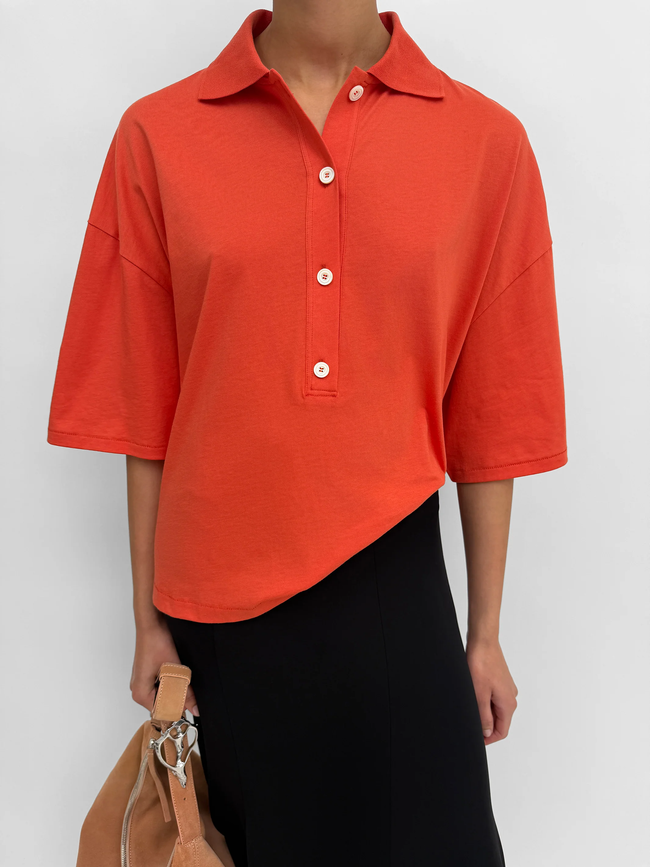 The Bliss oversized polo shirt - Image 2
