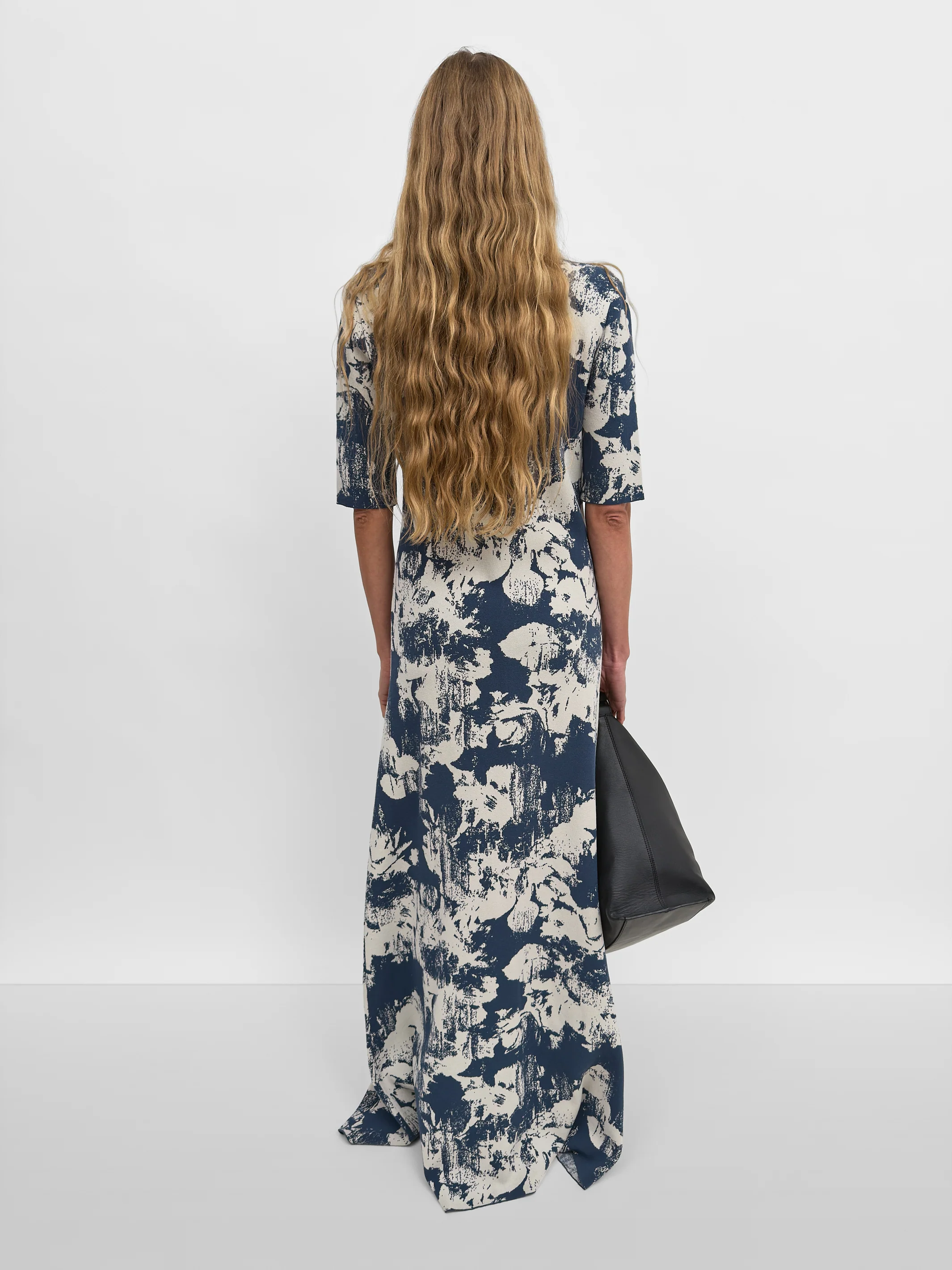 The Clover jacquard knit polo shirtdress - Image 3