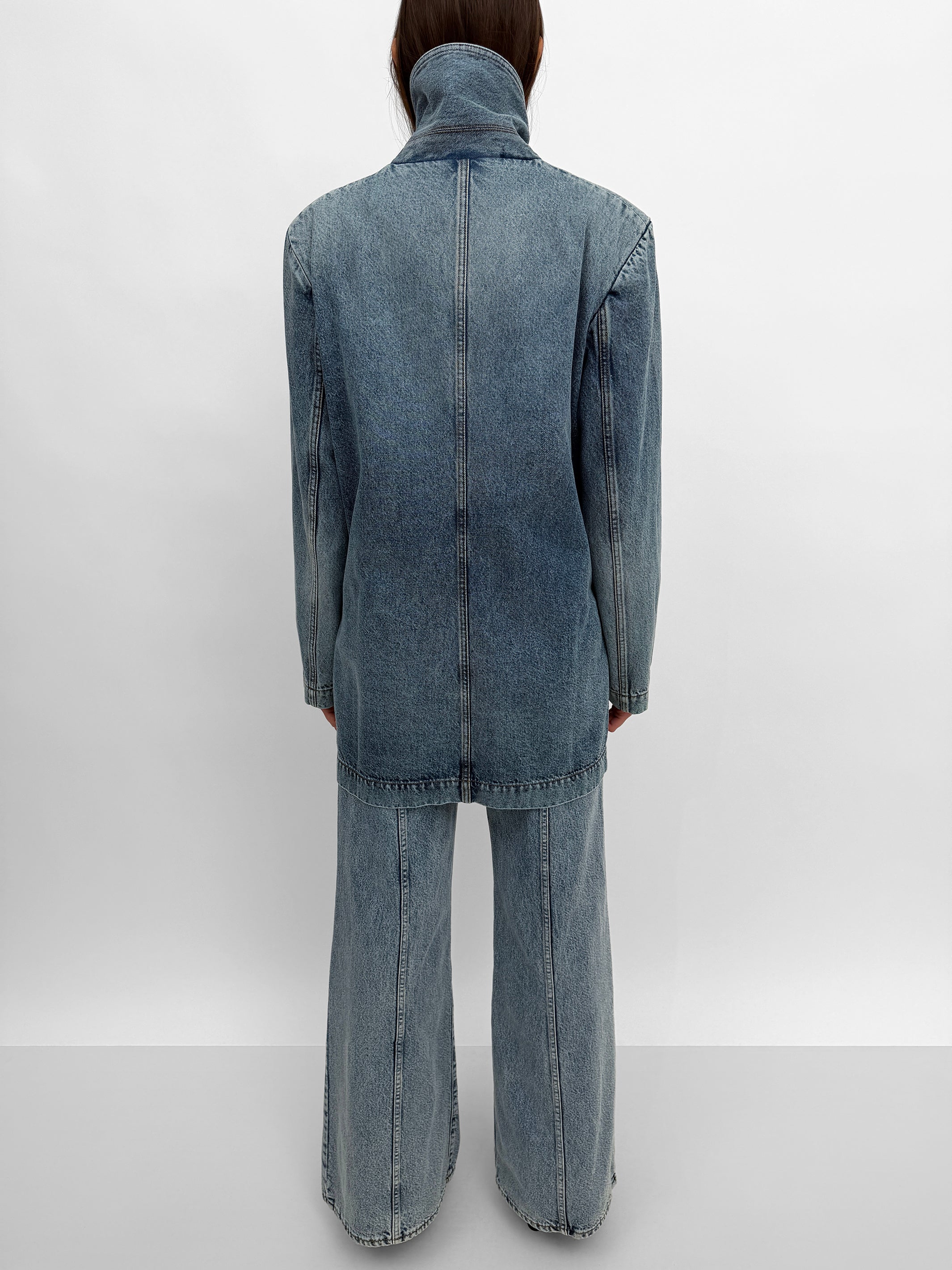 The Delphi denim blazer - Image 3