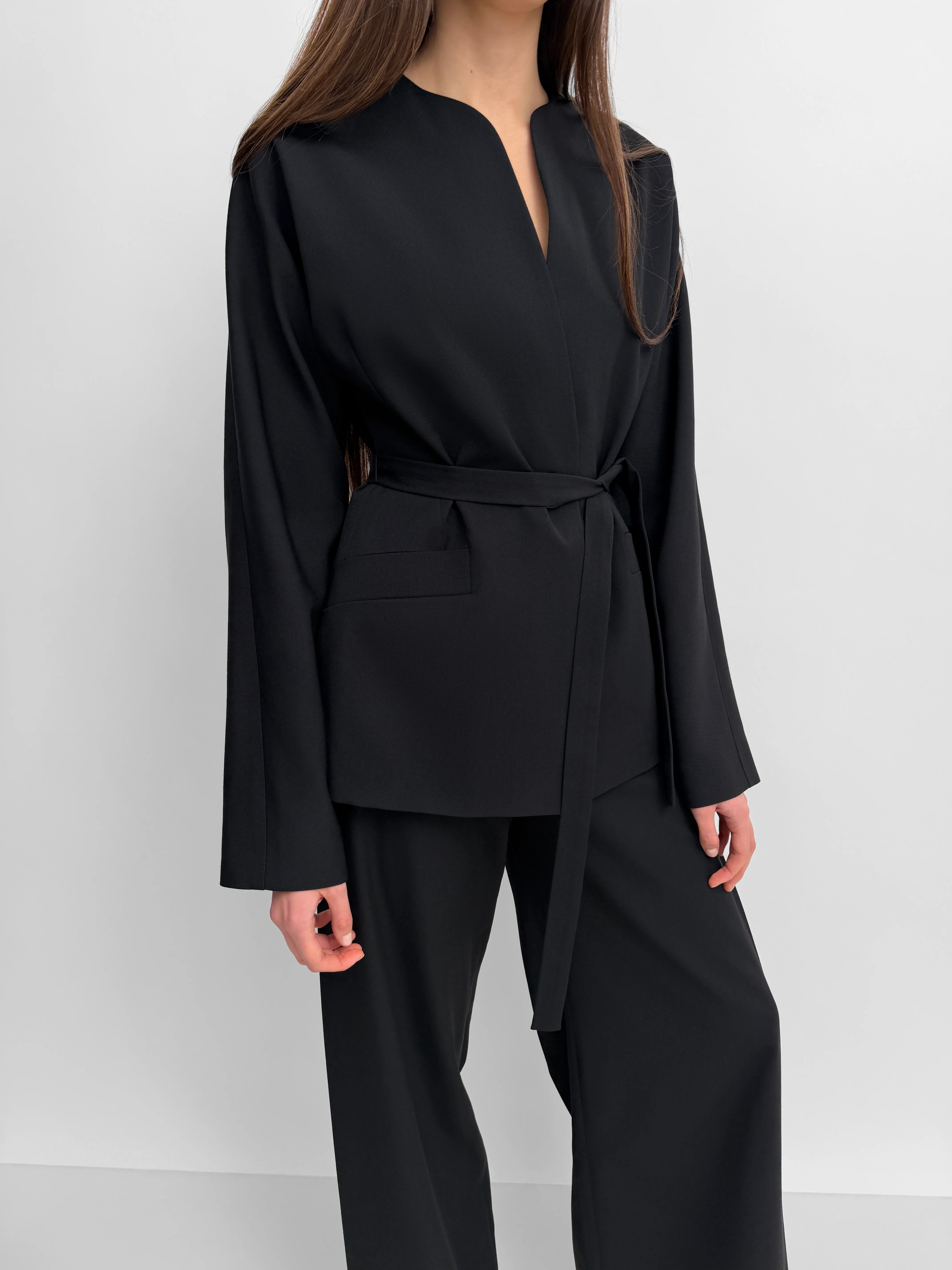 The Faro cinched blazer jacket - Image 3