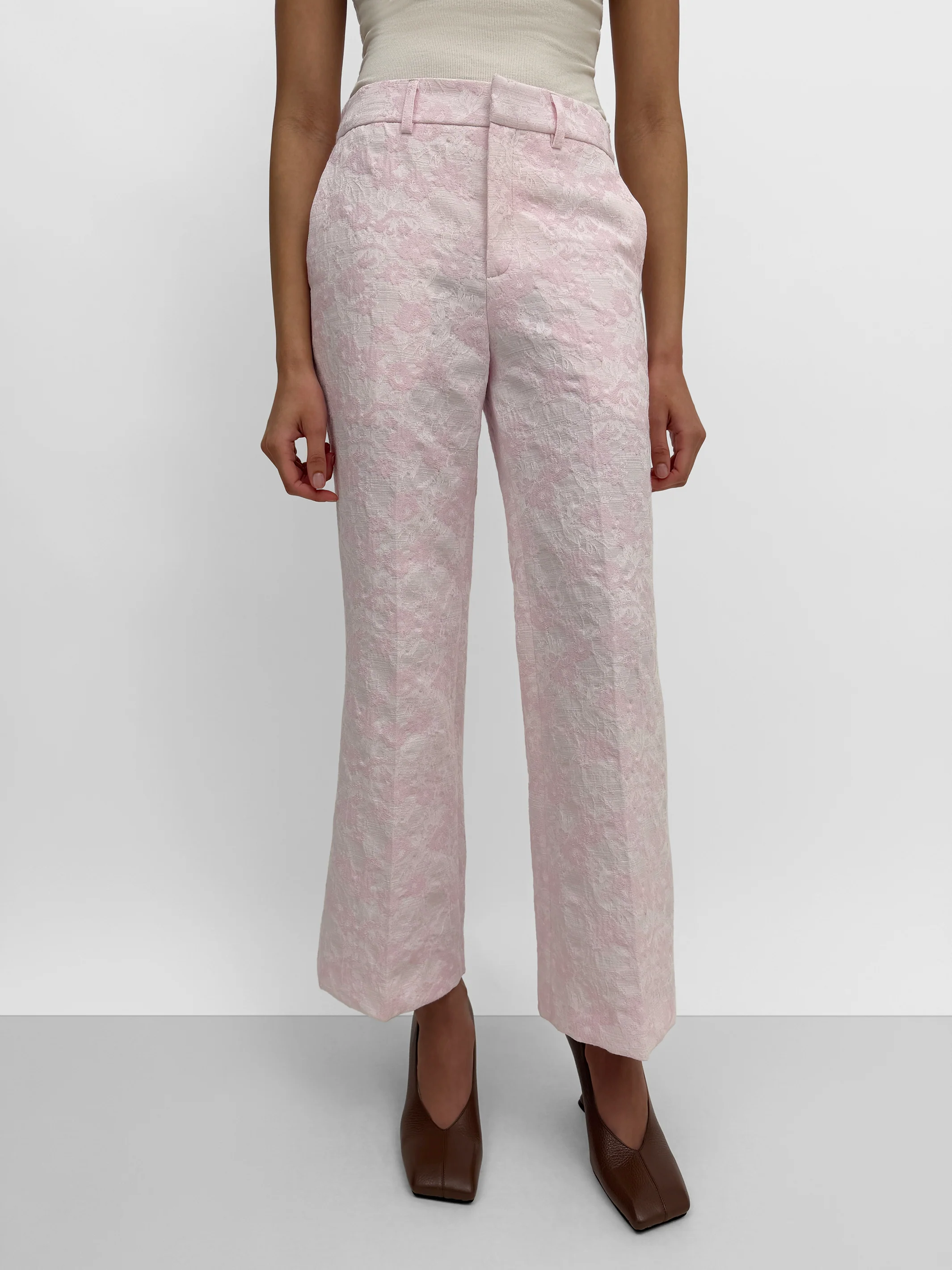 The Femi Summer Jacquard tailored pant - Image 2