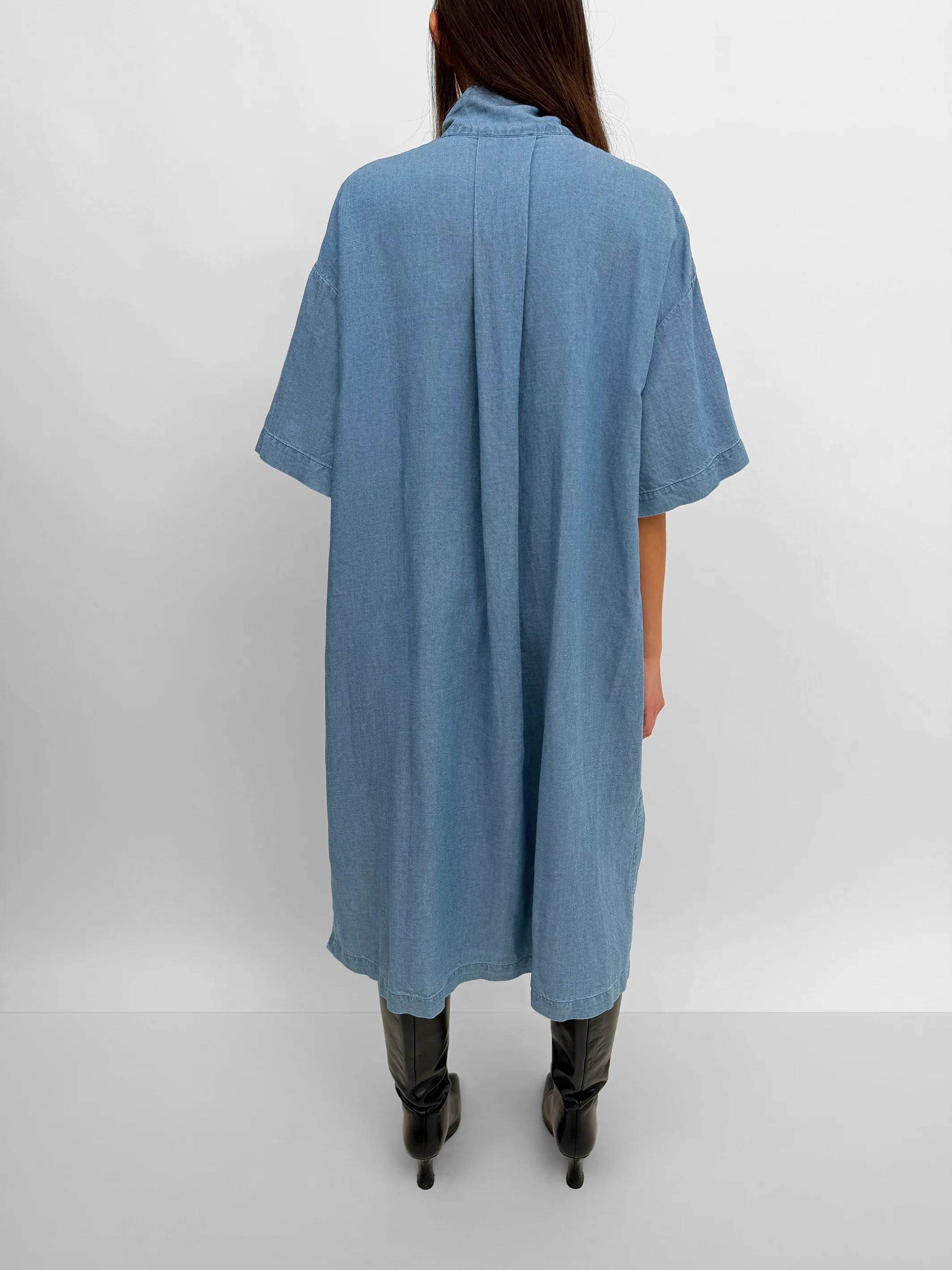 The Hemse overshirt denim dress - Image 4