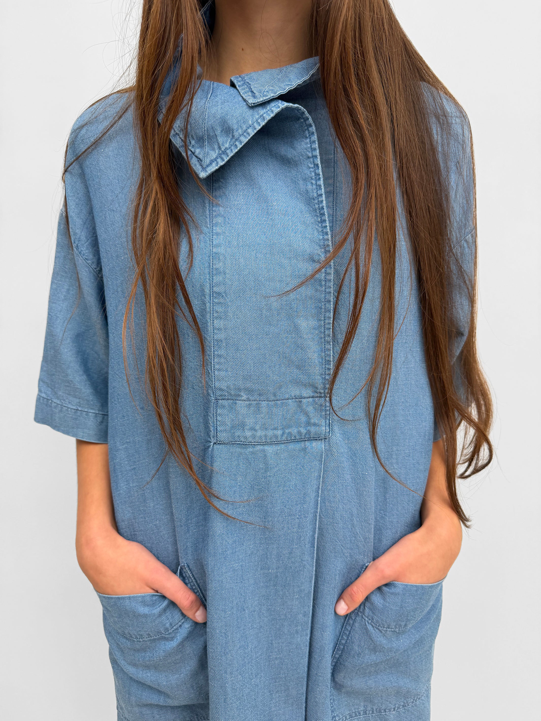 The Hemse overshirt denim dress - Image 5