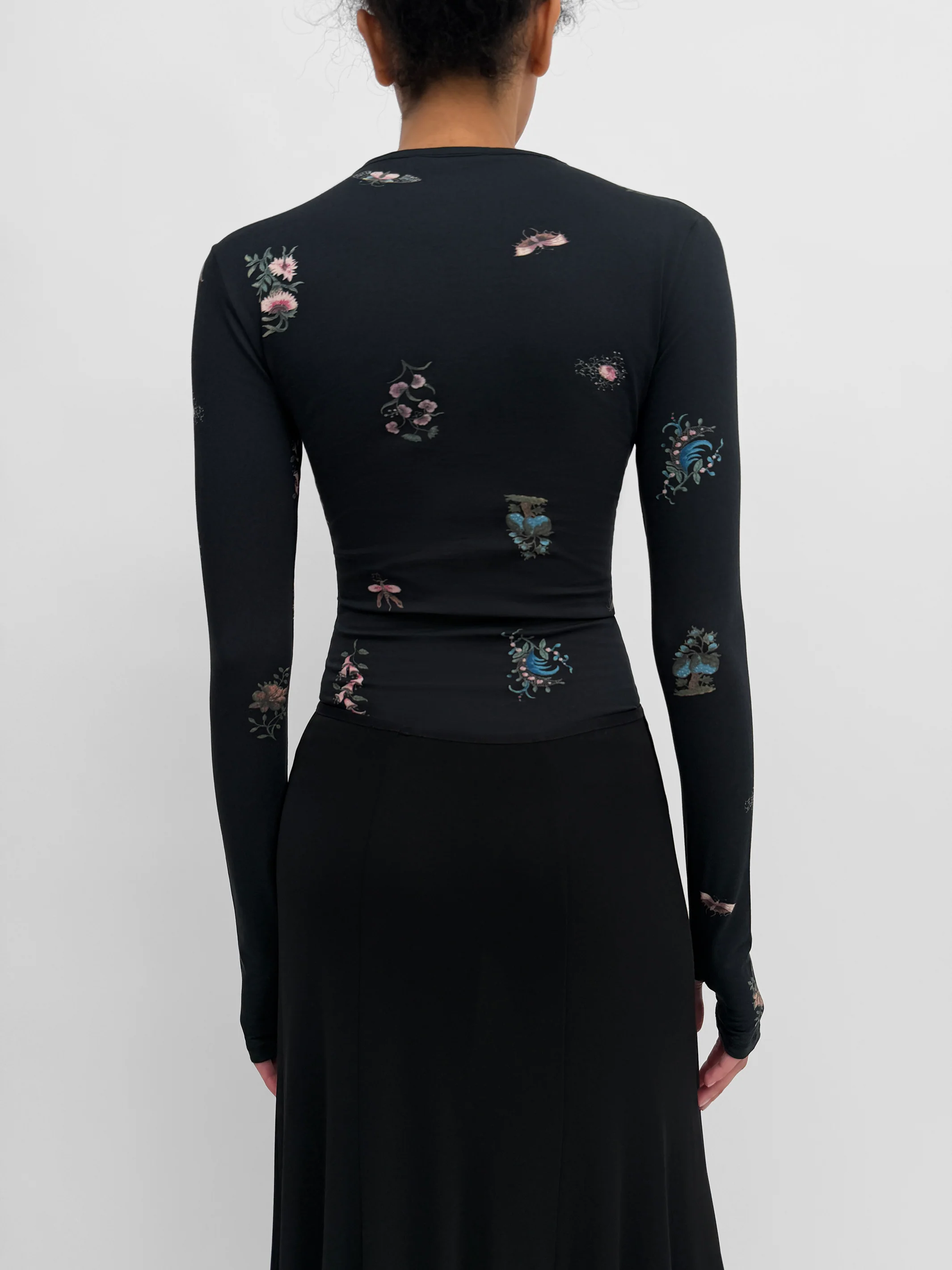 The Karlai long sleeve dance top in Duchess - Image 3