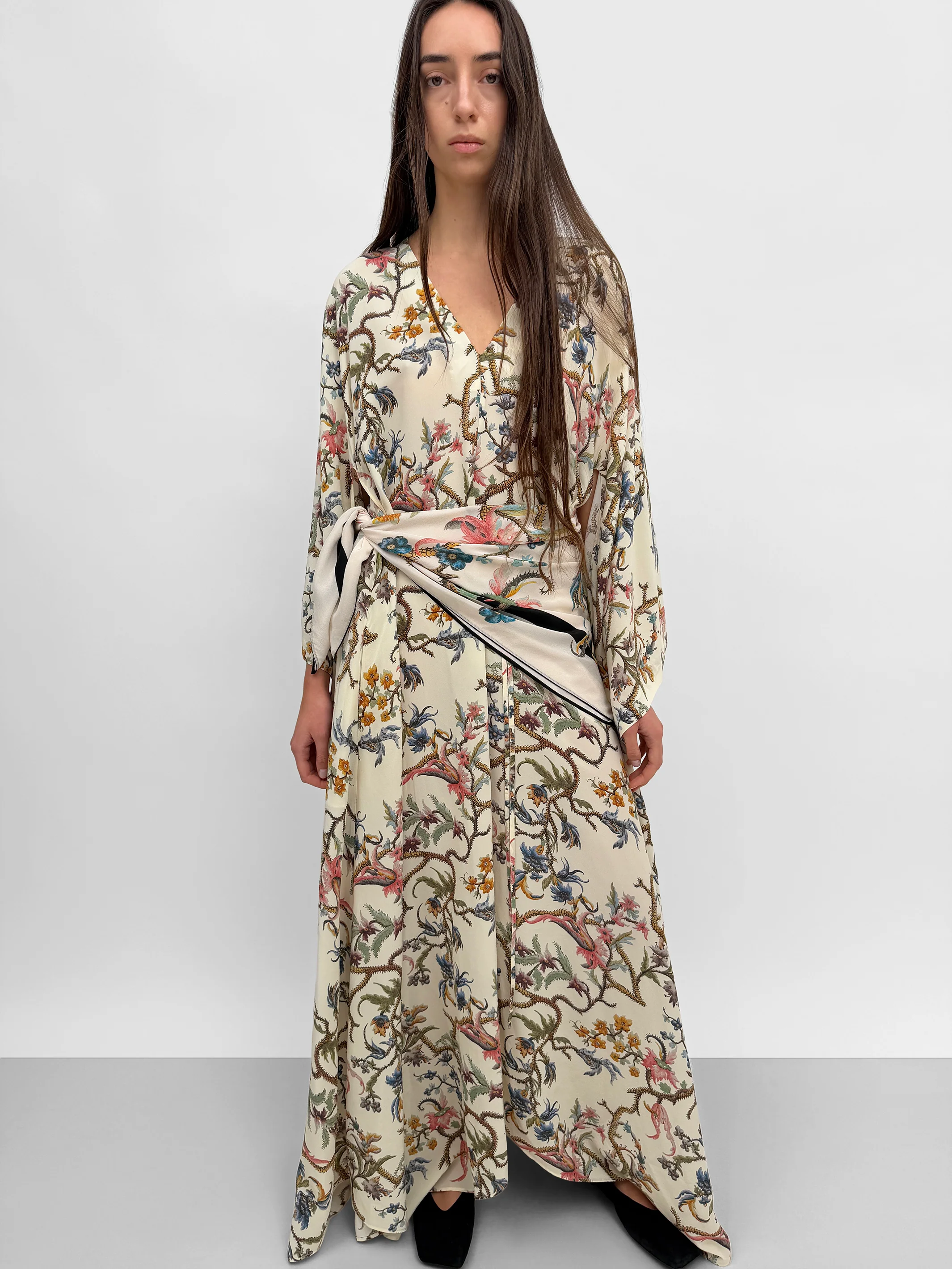 The Kim maxi kimono dress in Trailing - Image 2