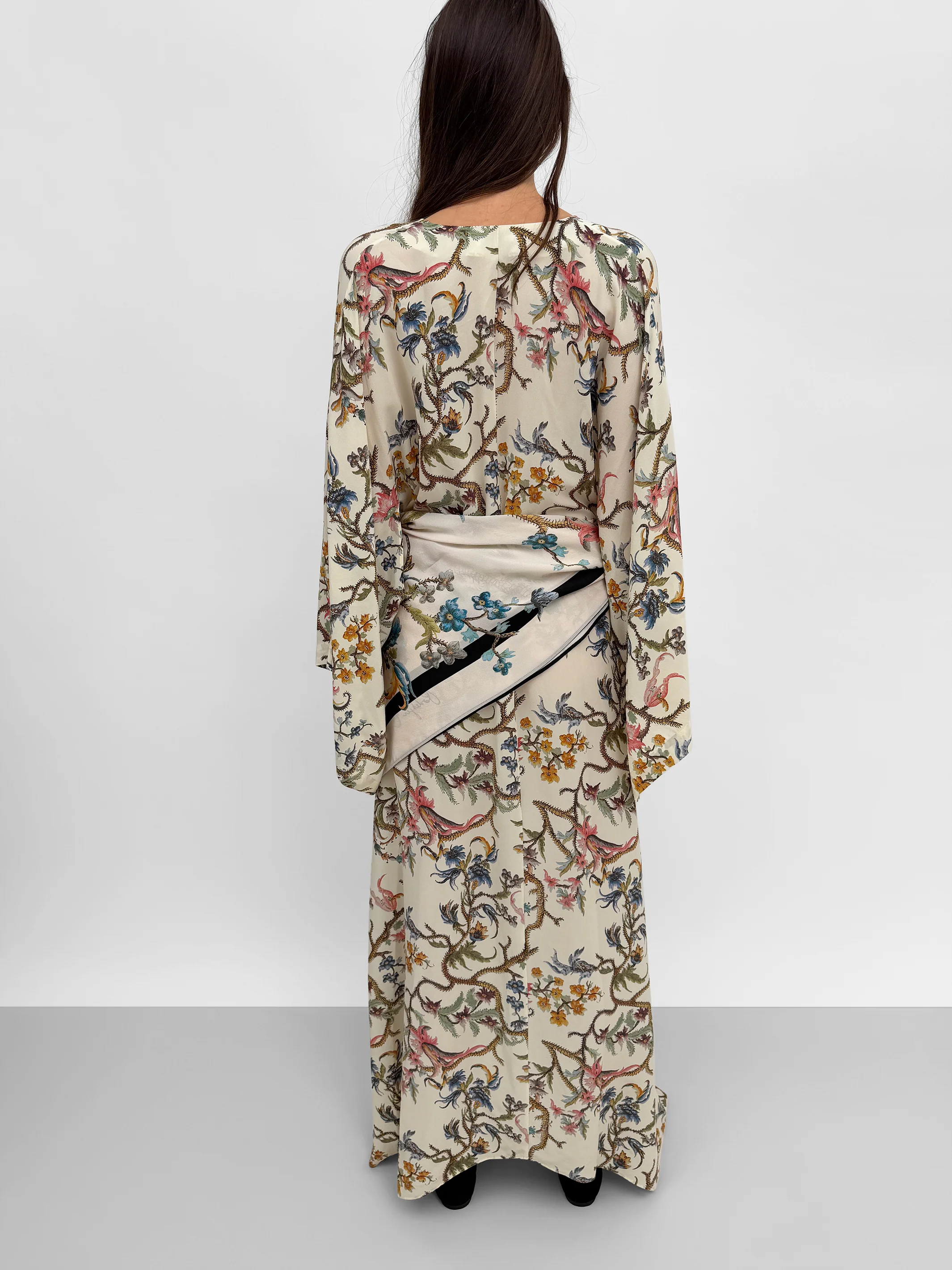 The Kim maxi kimono dress in Trailing - Image 3