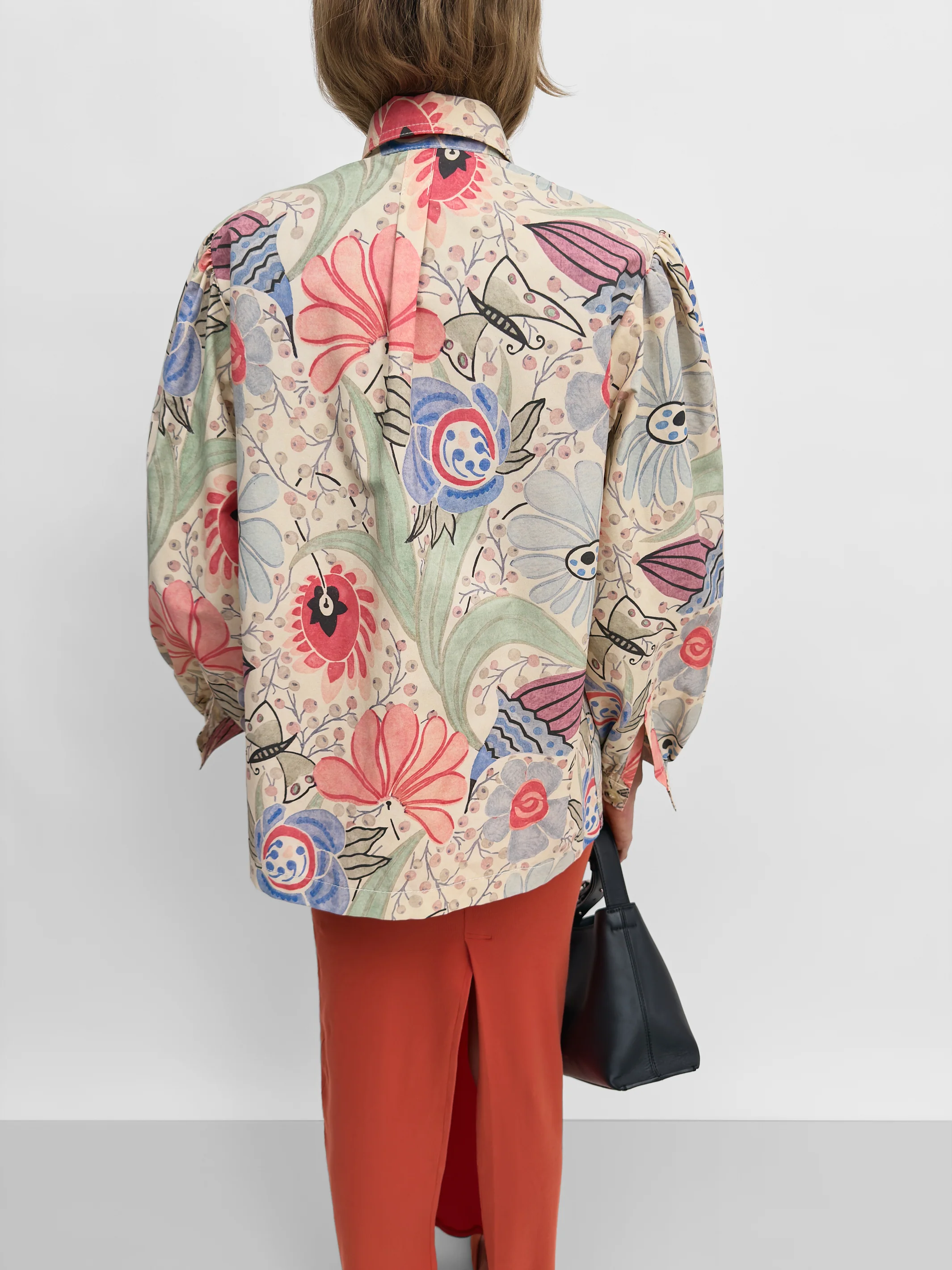 The Lauren blouse jacket in print - Image 4