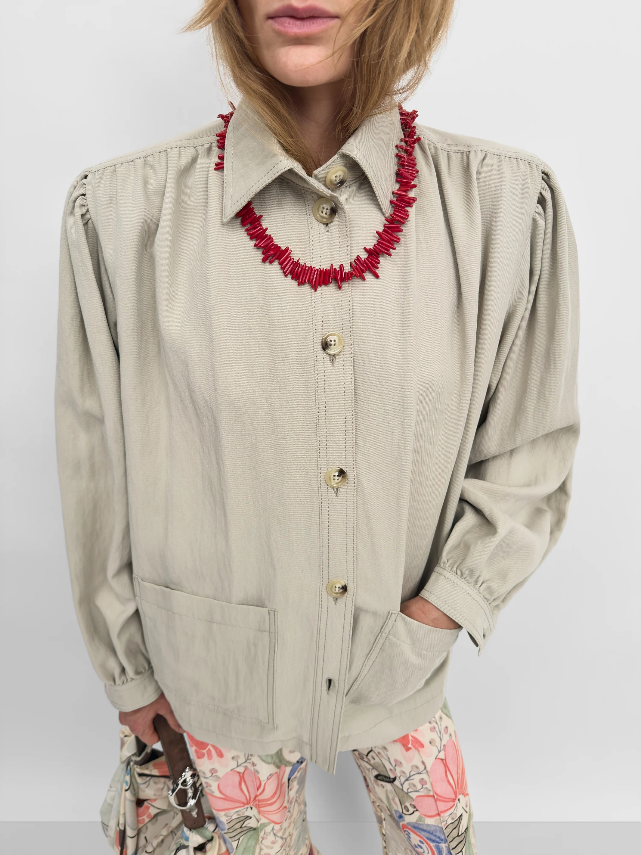 The Lauren tencel blouse jacket - Image 4