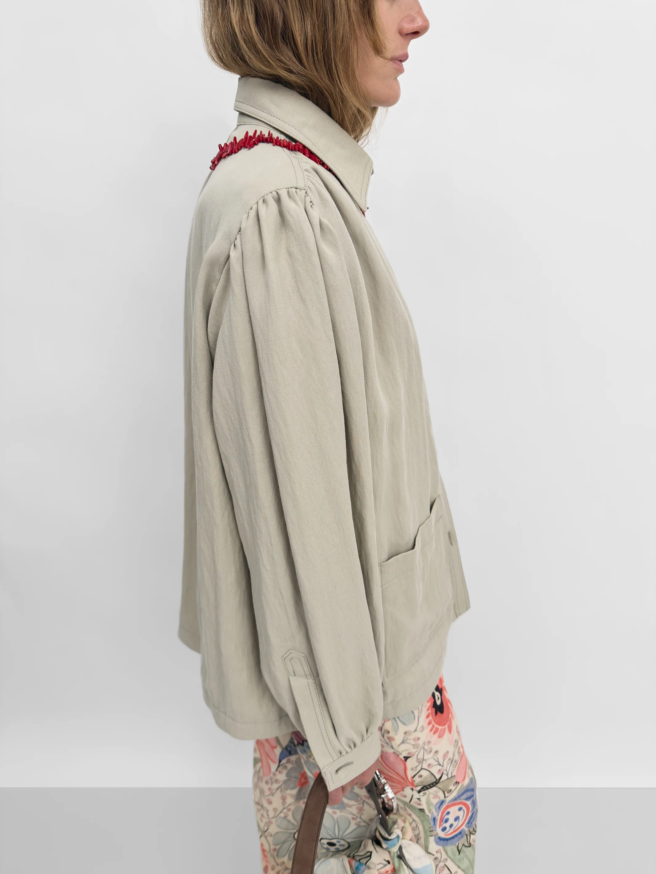 The Lauren tencel blouse jacket - Image 5