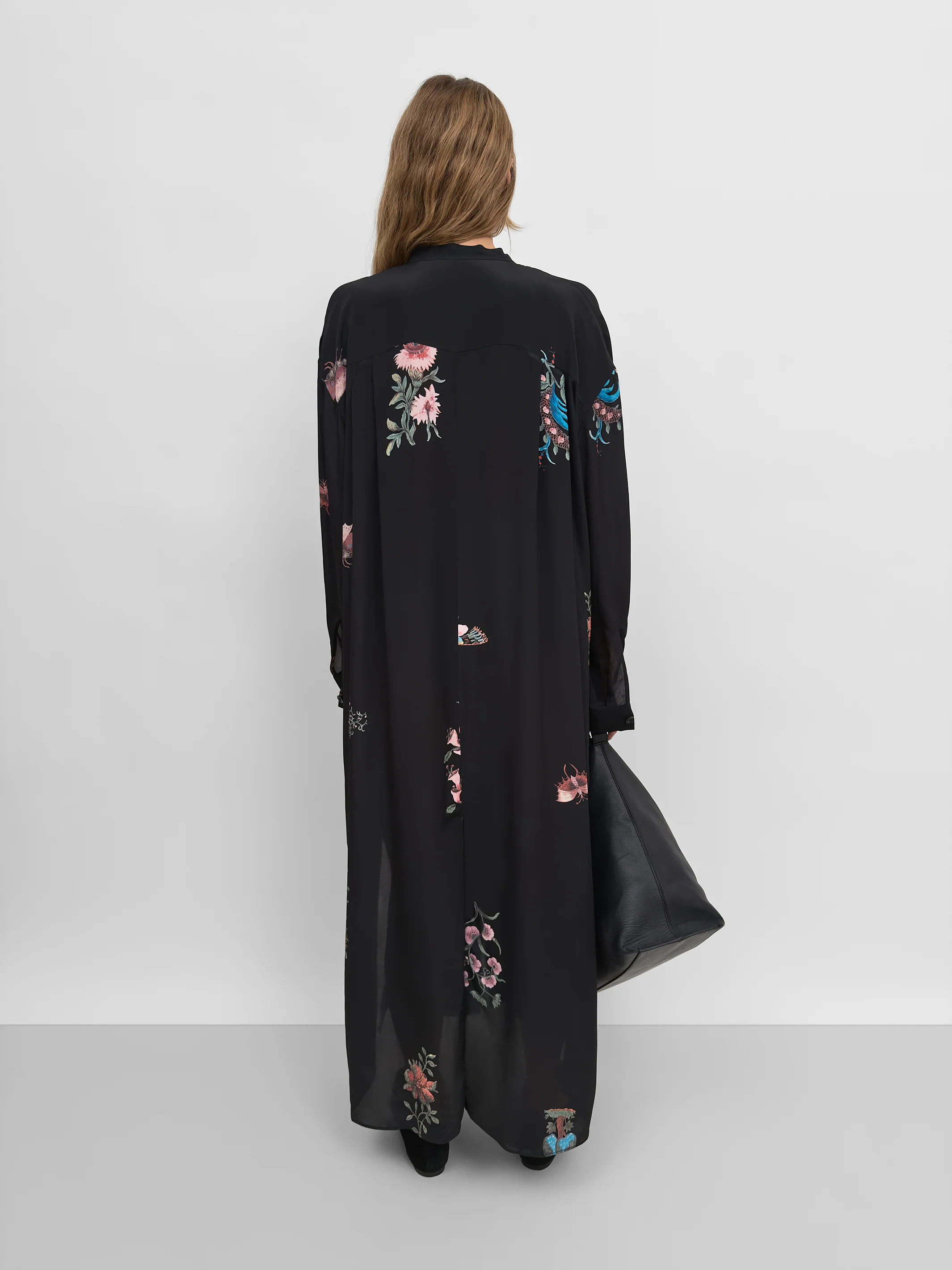 The Martini light silk shirt dress in Duchess - Image 3