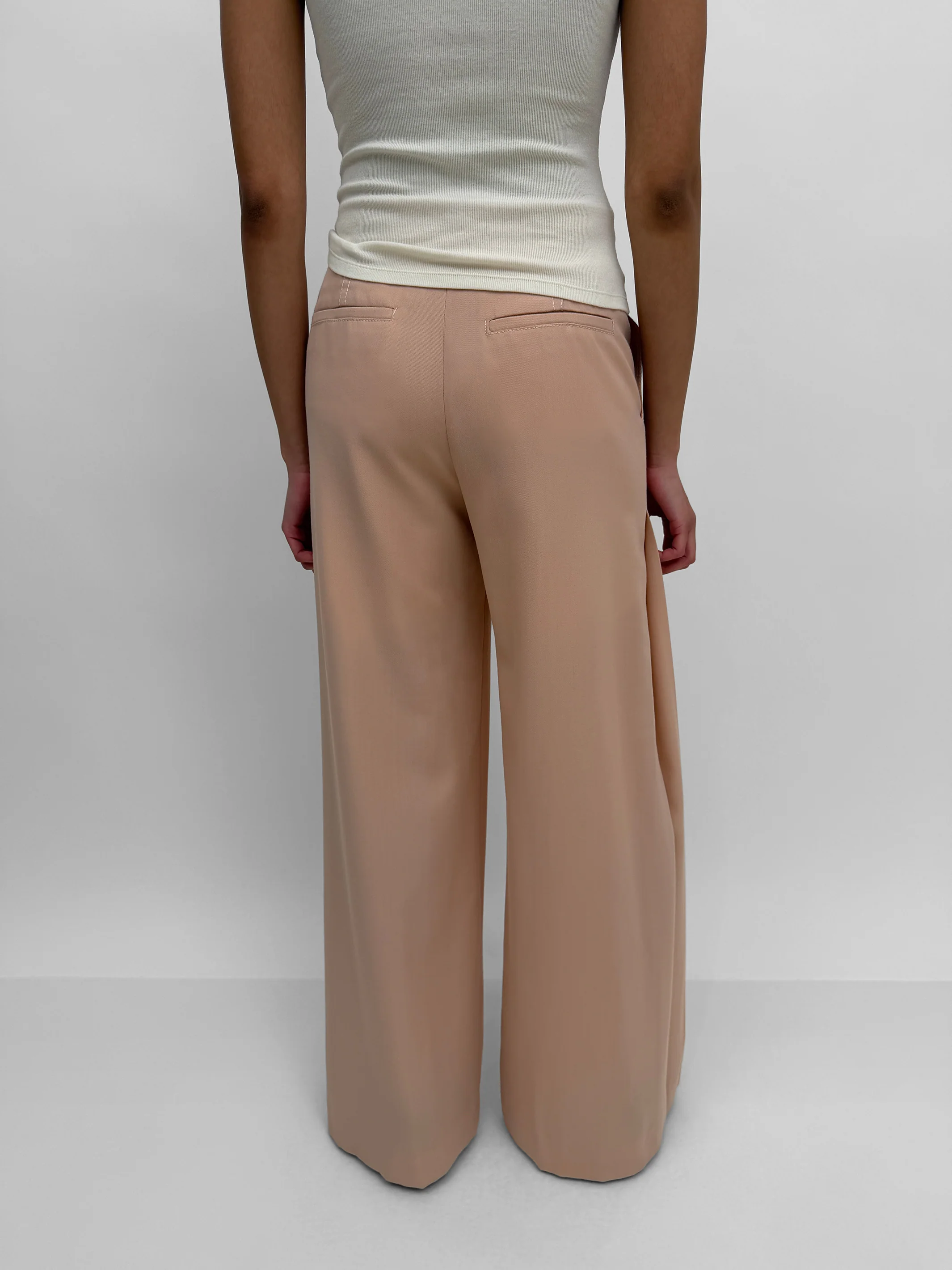 The Nora fluid wool blend pant - Image 3