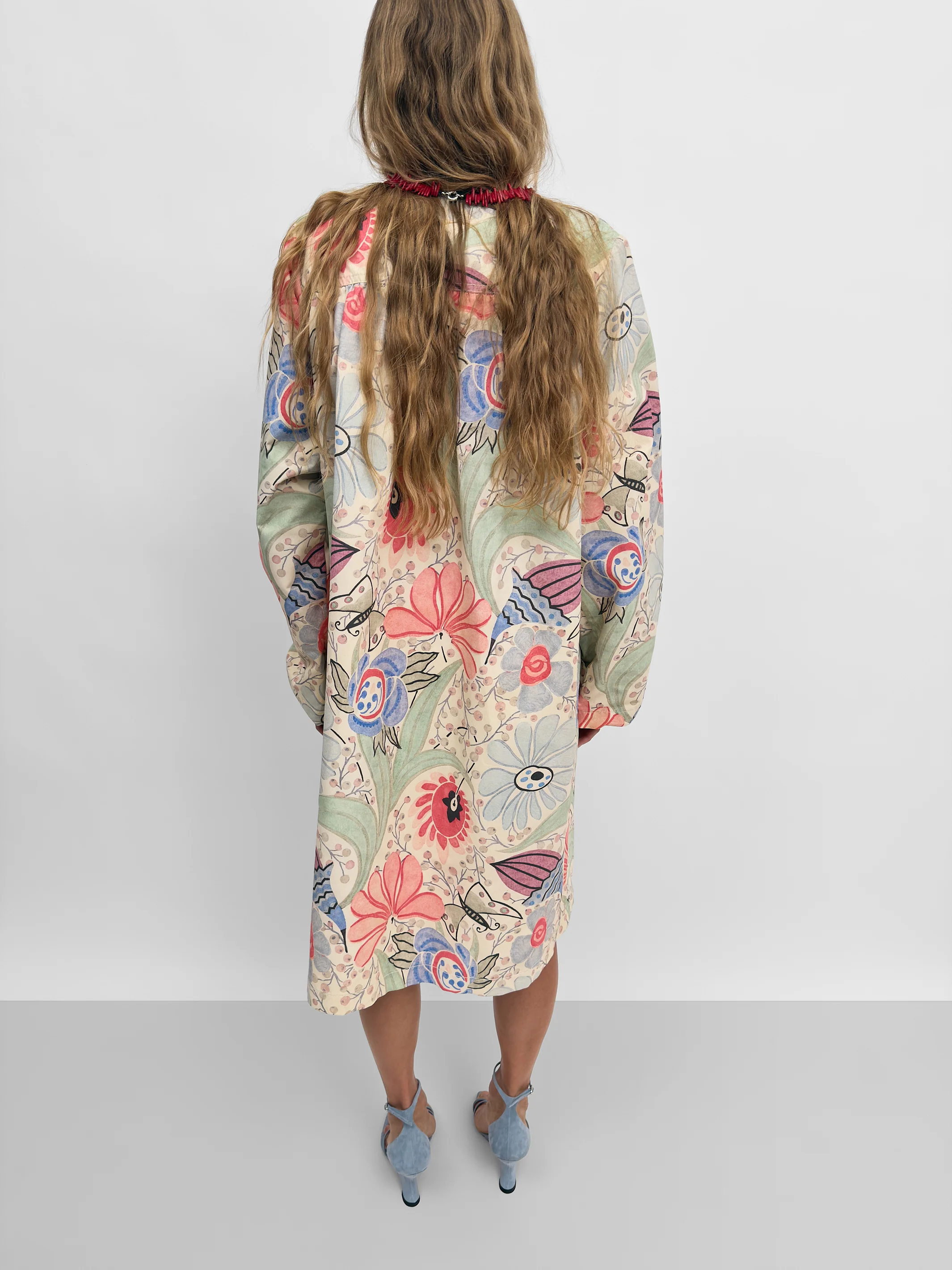 The Opal car coat in print - Image 3
