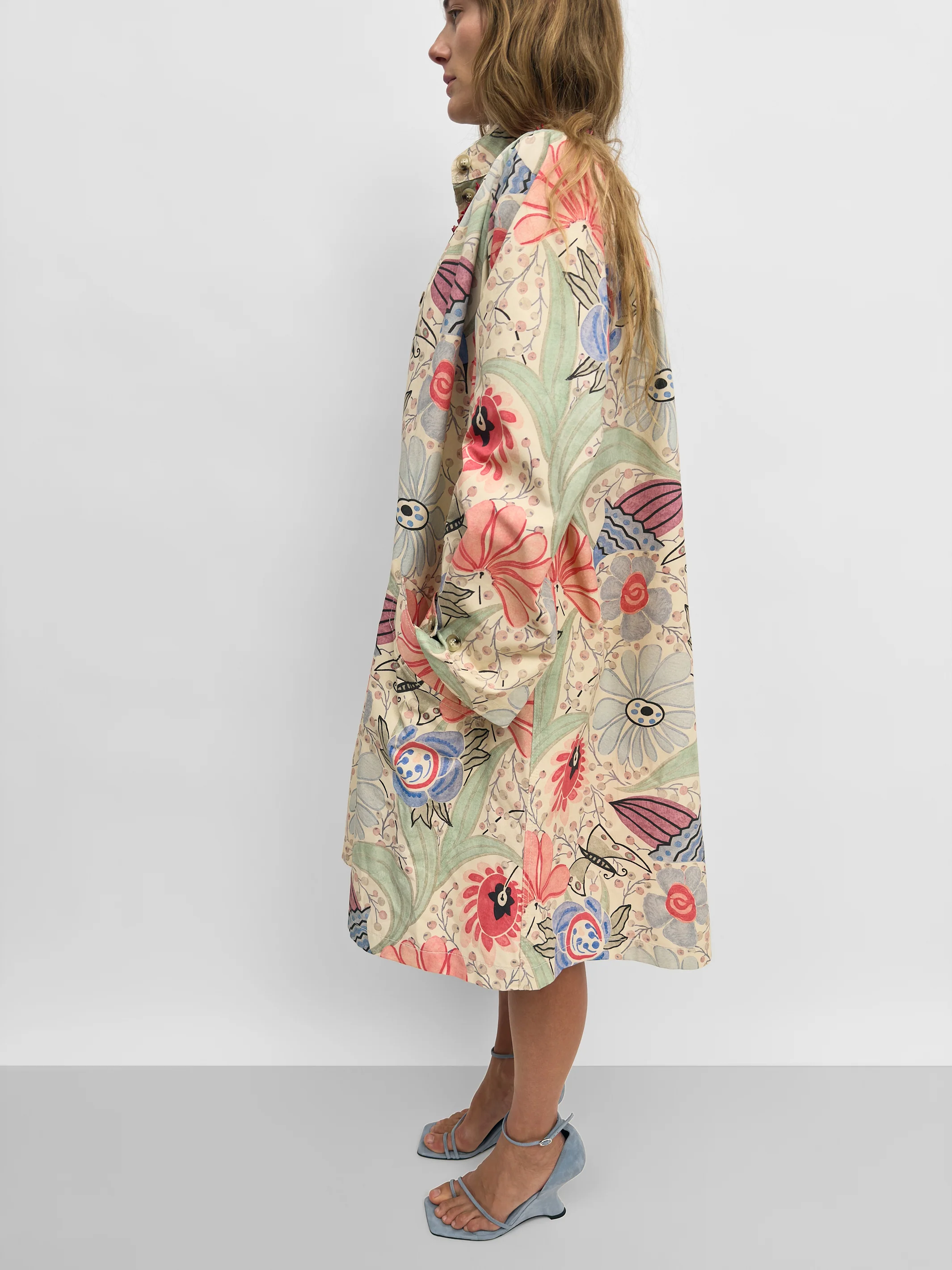 The Opal car coat in print - Image 4