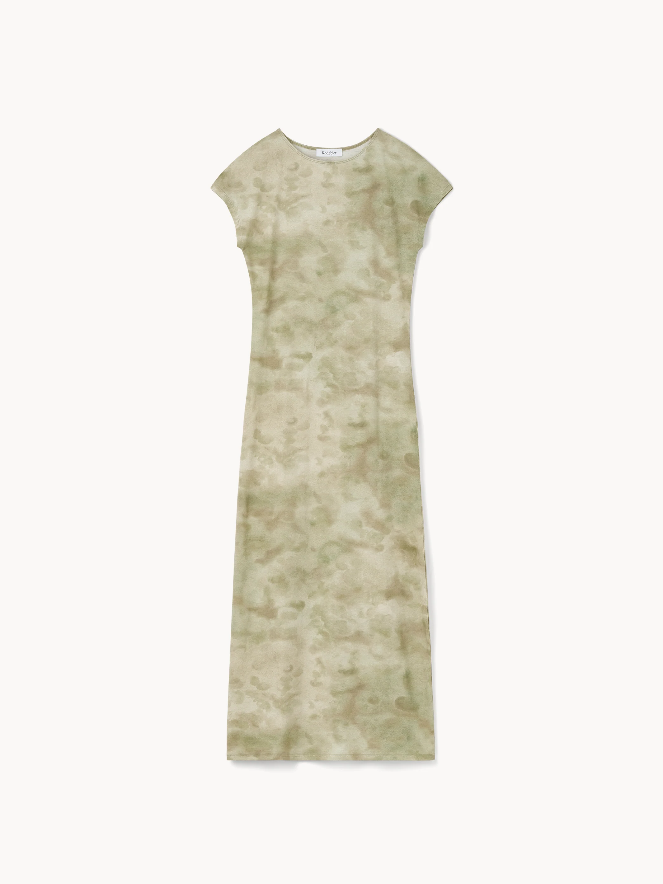 The Otta cap sleeve tricot dress in Clouds - Image 3