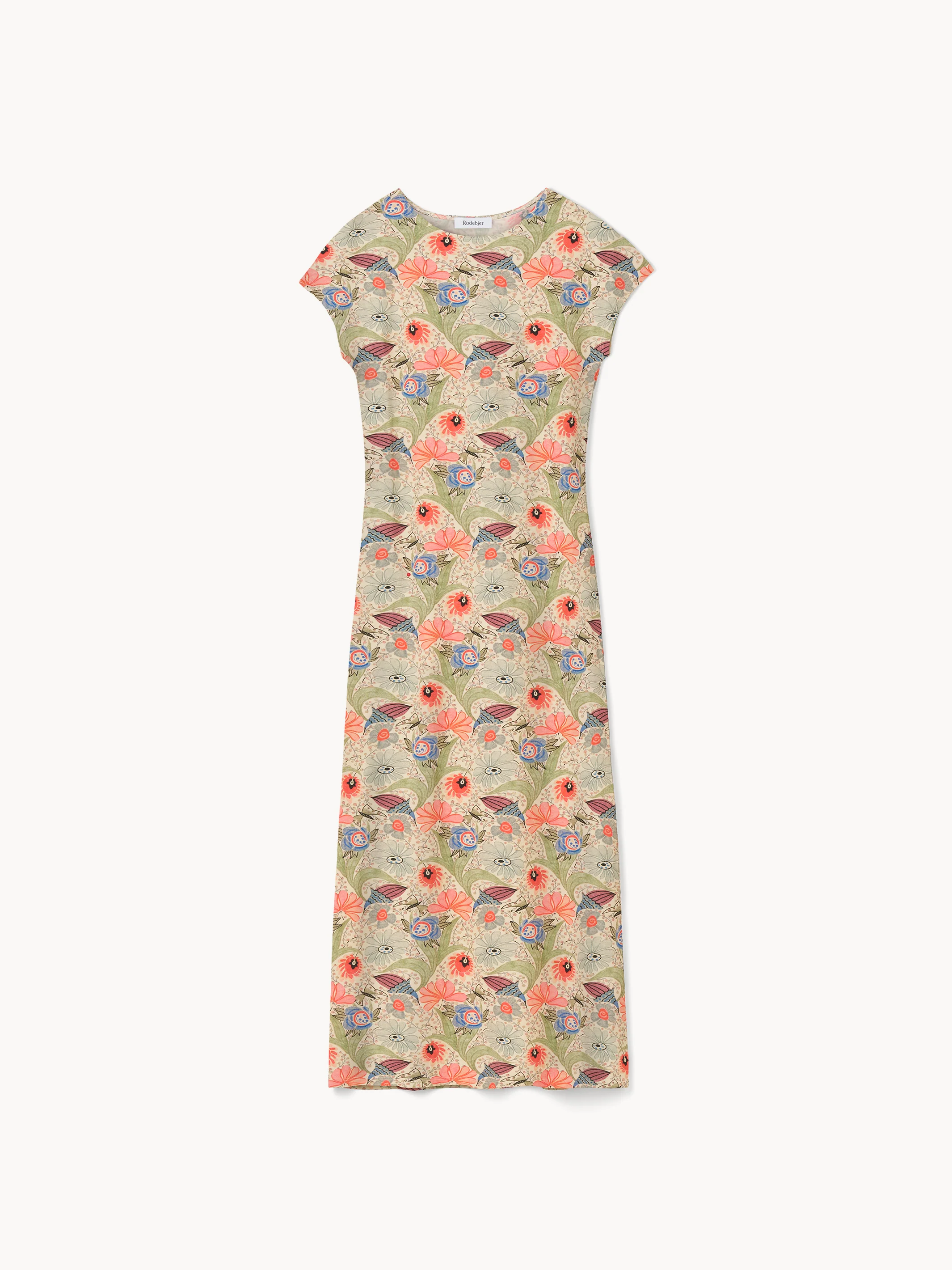 The Otta cap sleeve tricot dress in Ducharne - Image 3