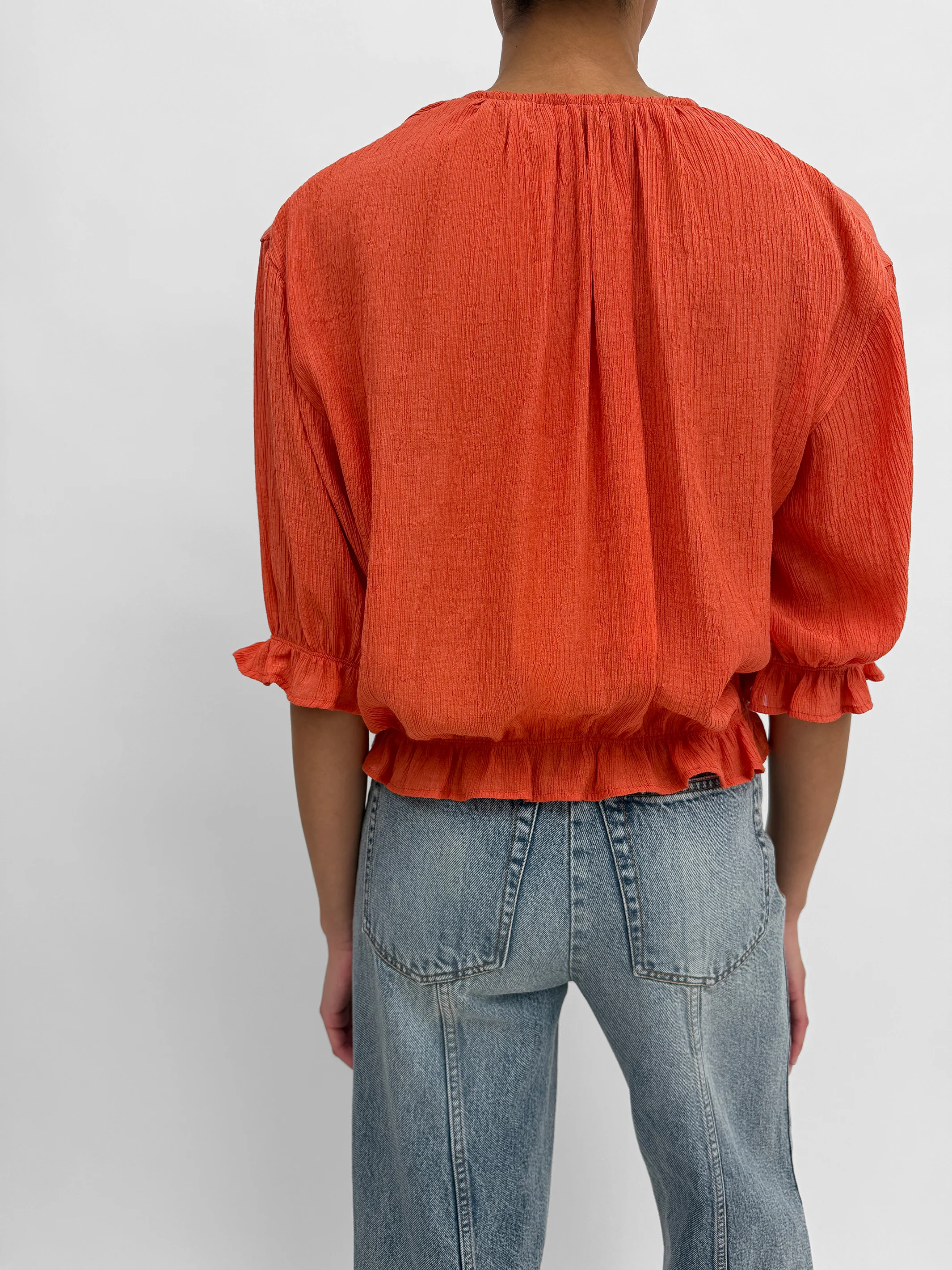 The Perla plissé blouse - Image 3