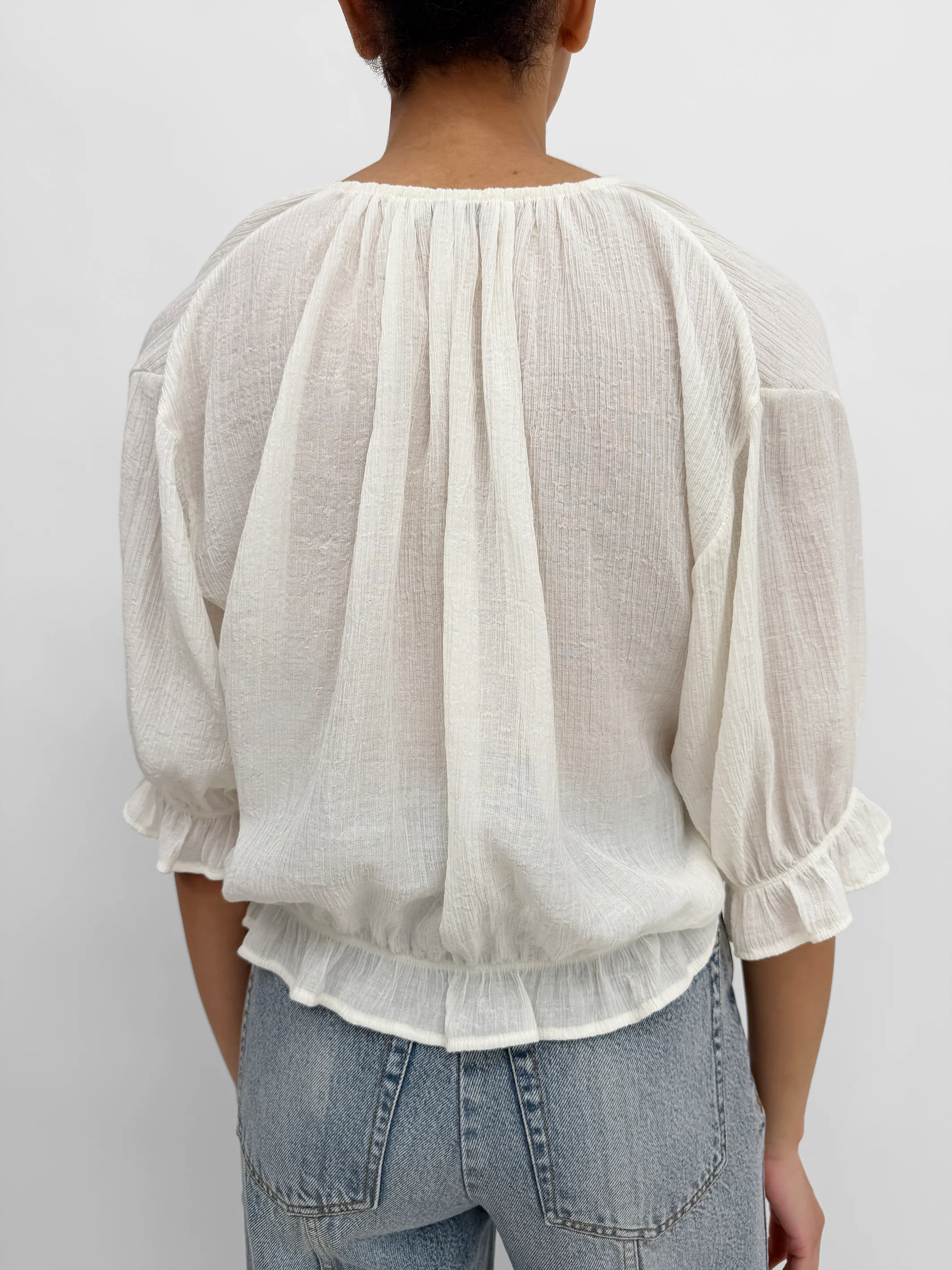 The Perla plissé blouse - Image 3