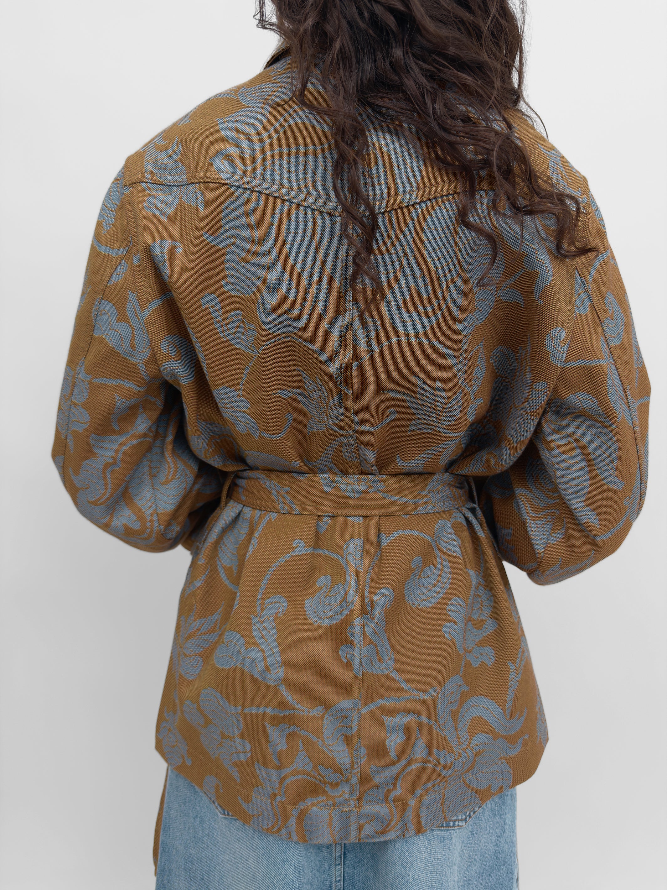 The Pico overshirt jacket in French Lily - Image 3