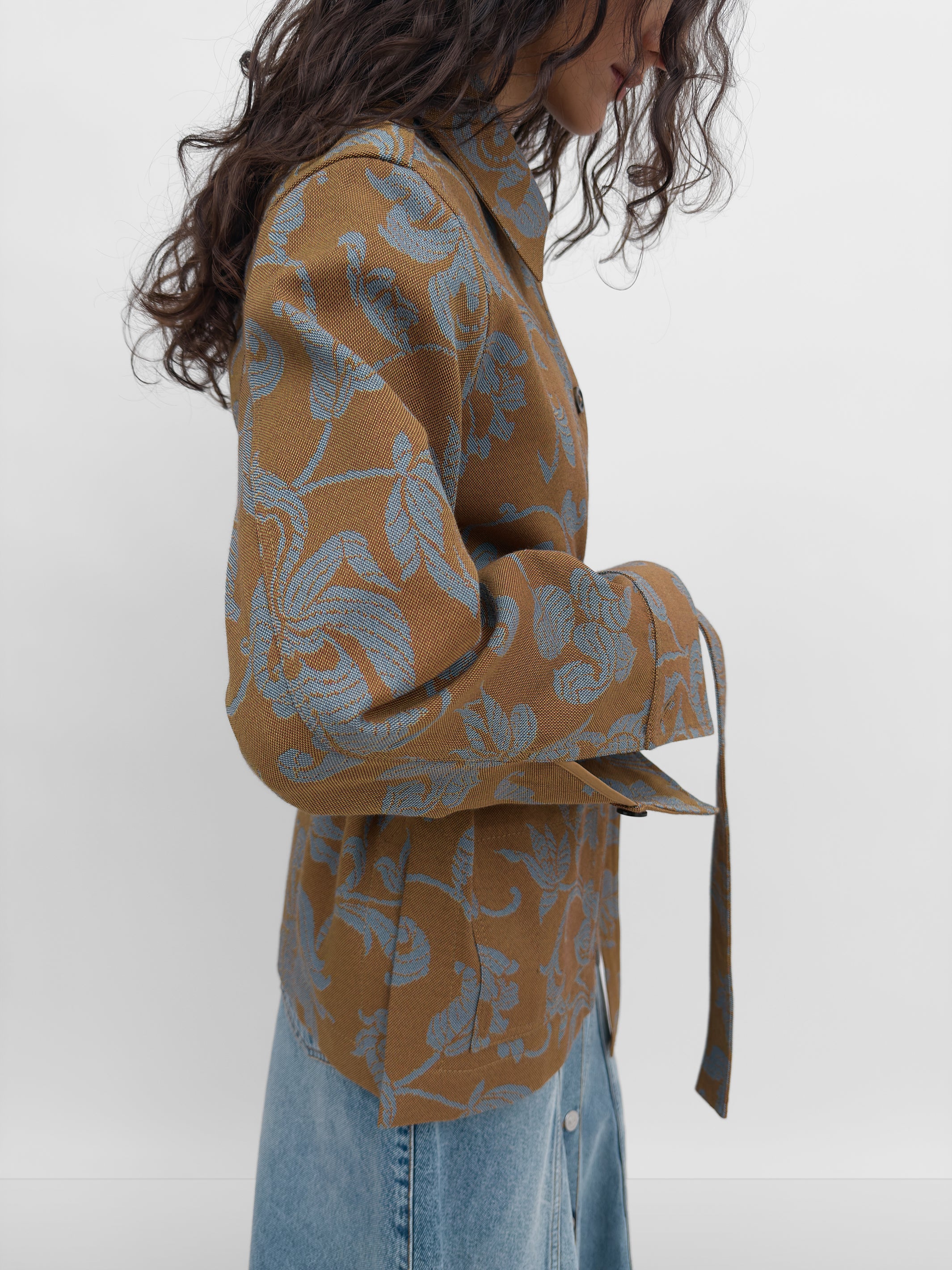 The Pico overshirt jacket in French Lily - Image 4