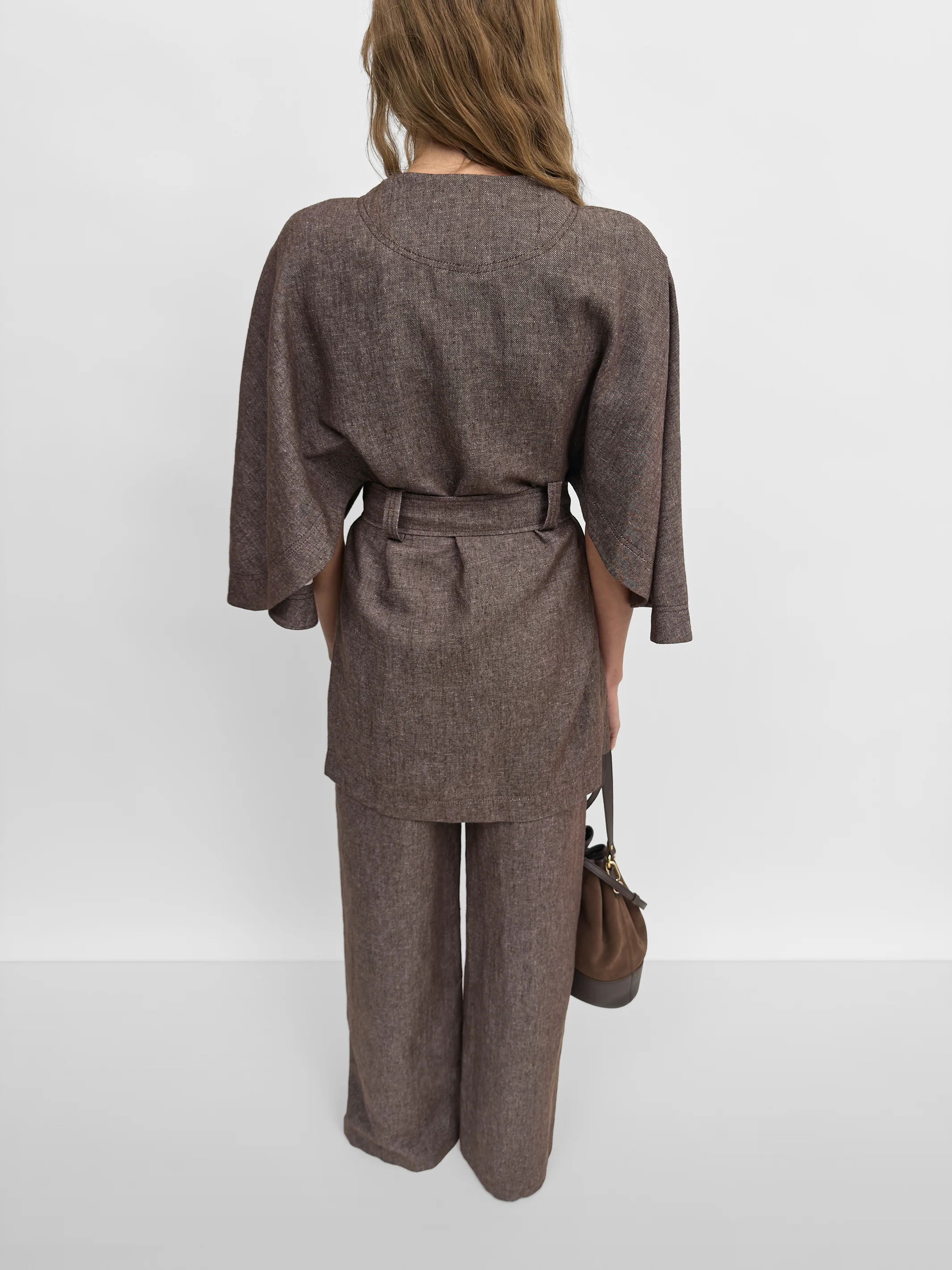 The Pinto lino twill coat - Image 4