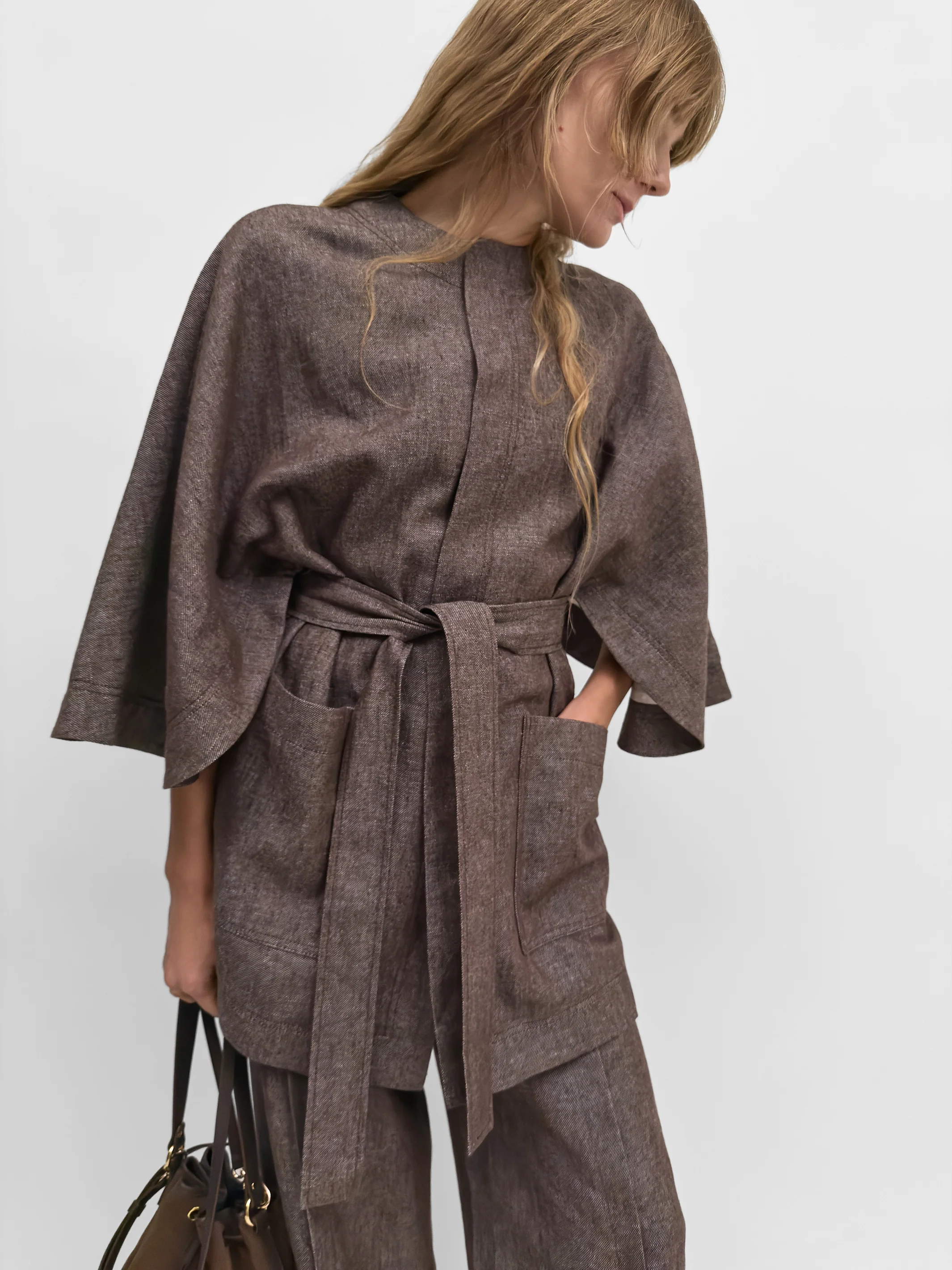 The Pinto lino twill coat - Image 5