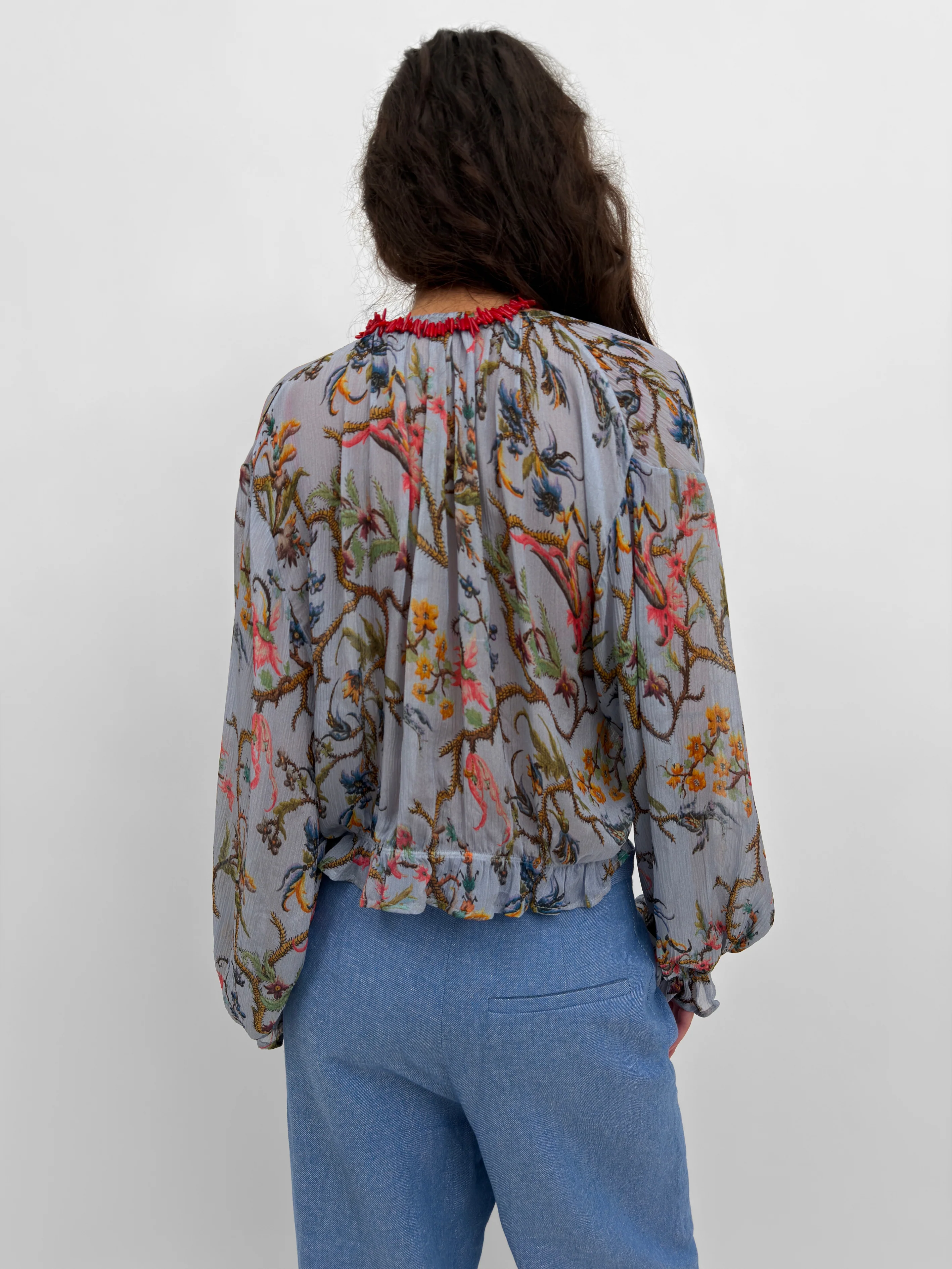 The Piper blouse in Trailing - Image 4