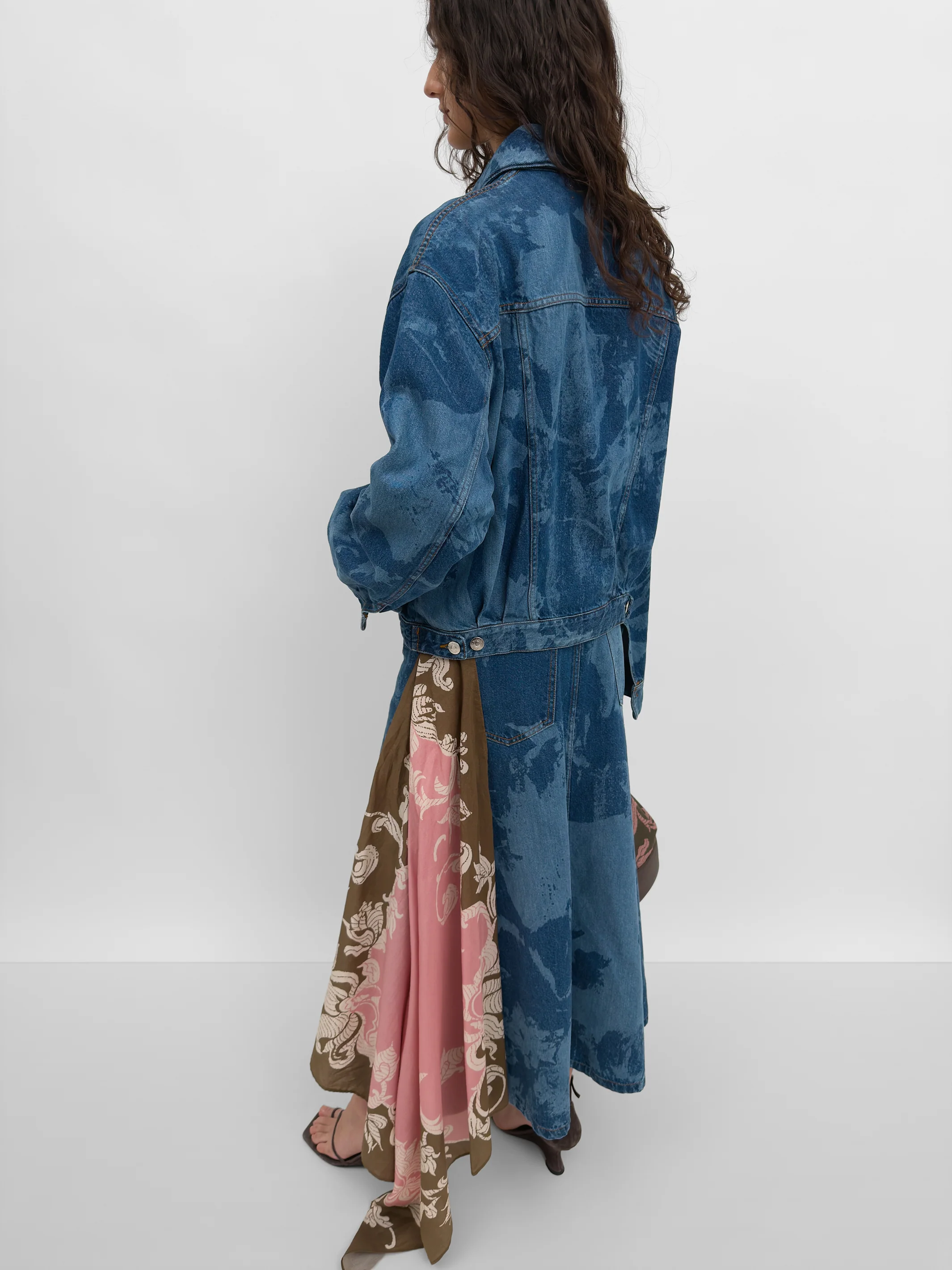 The Pisa denim flower jacket - Image 3