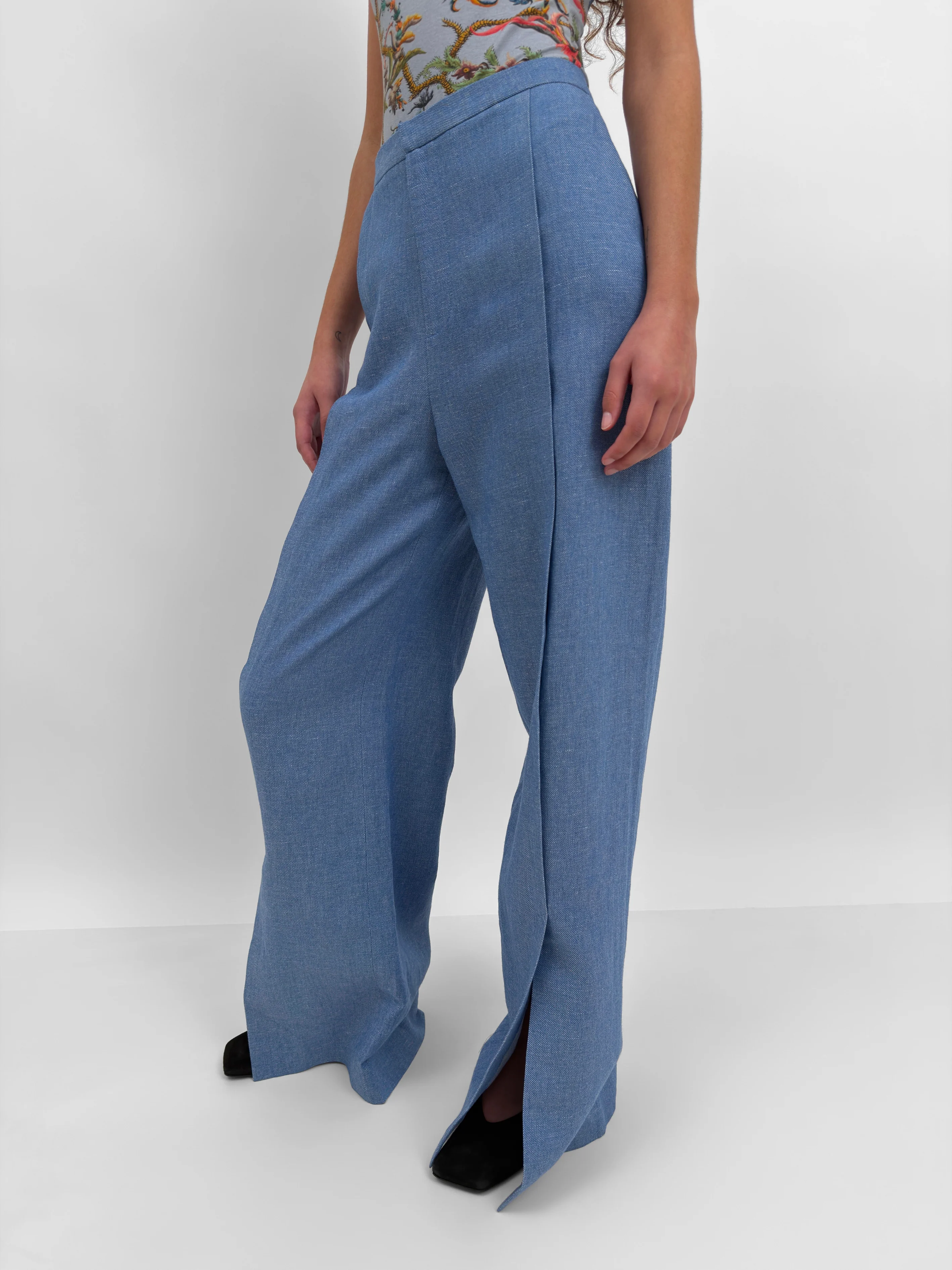 The Rubin Lino front slit pant - Image 4