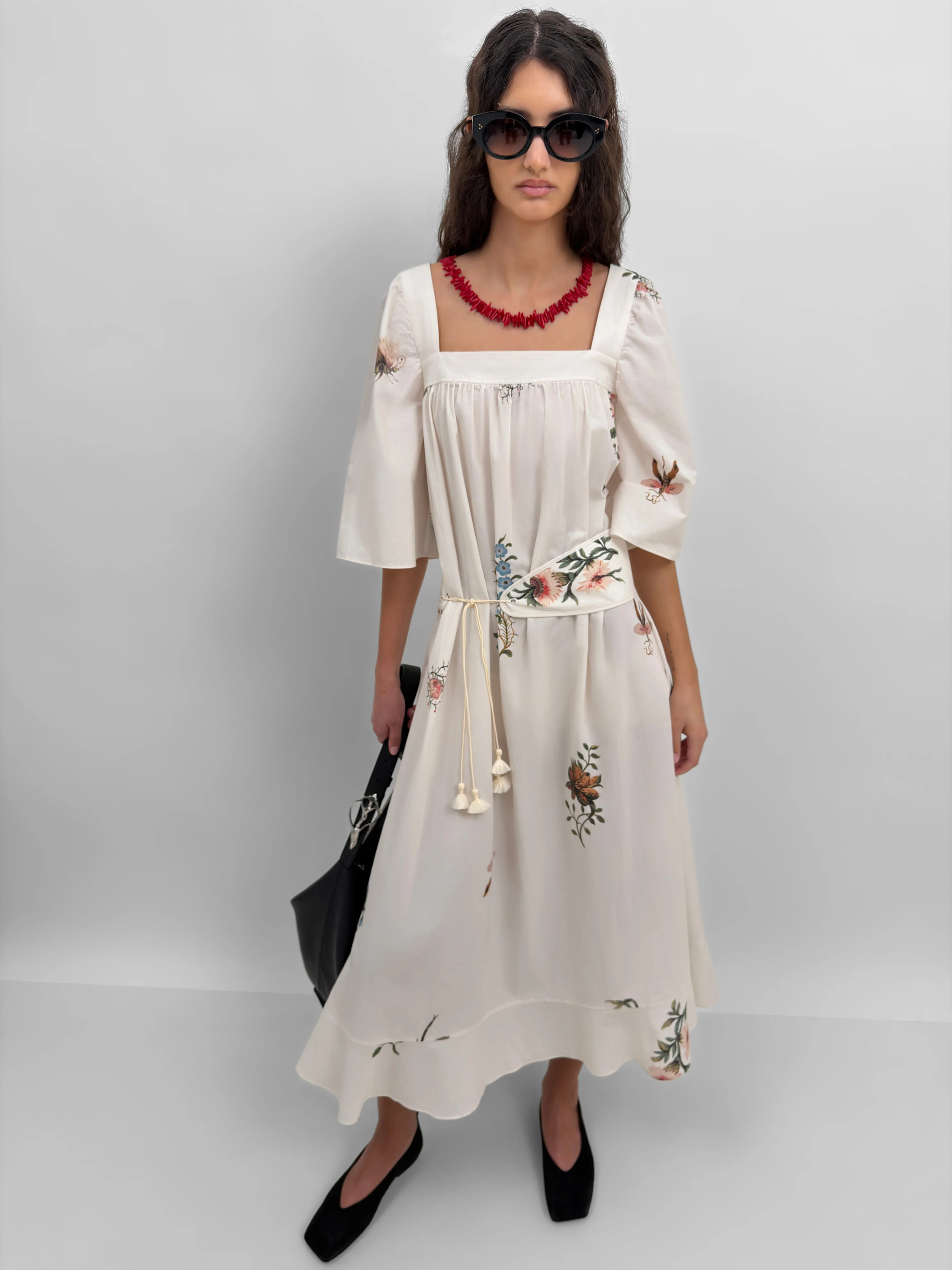 The Salem square neck dress in Duchess - Image 2