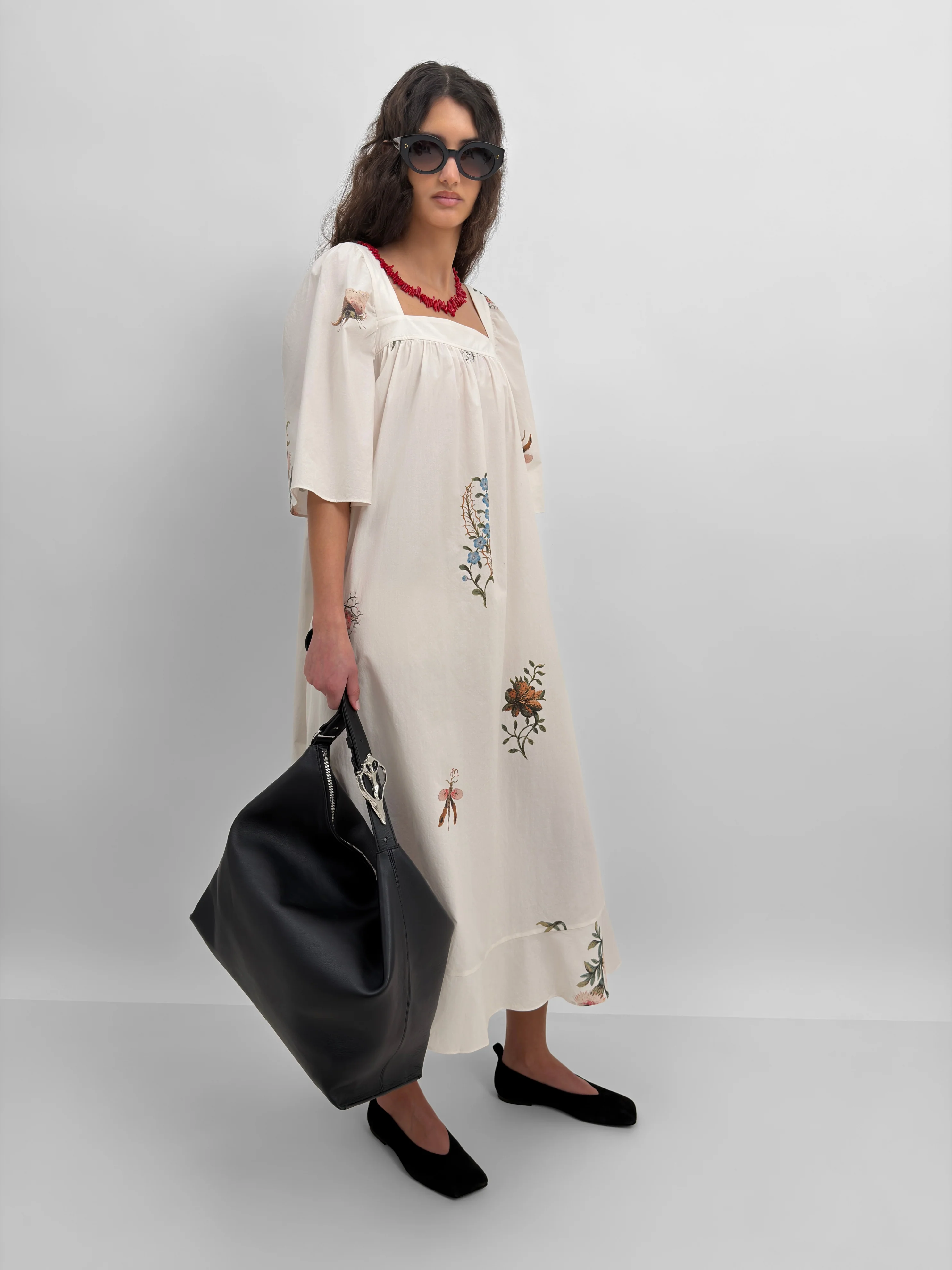 The Salem square neck dress in Duchess - Image 4