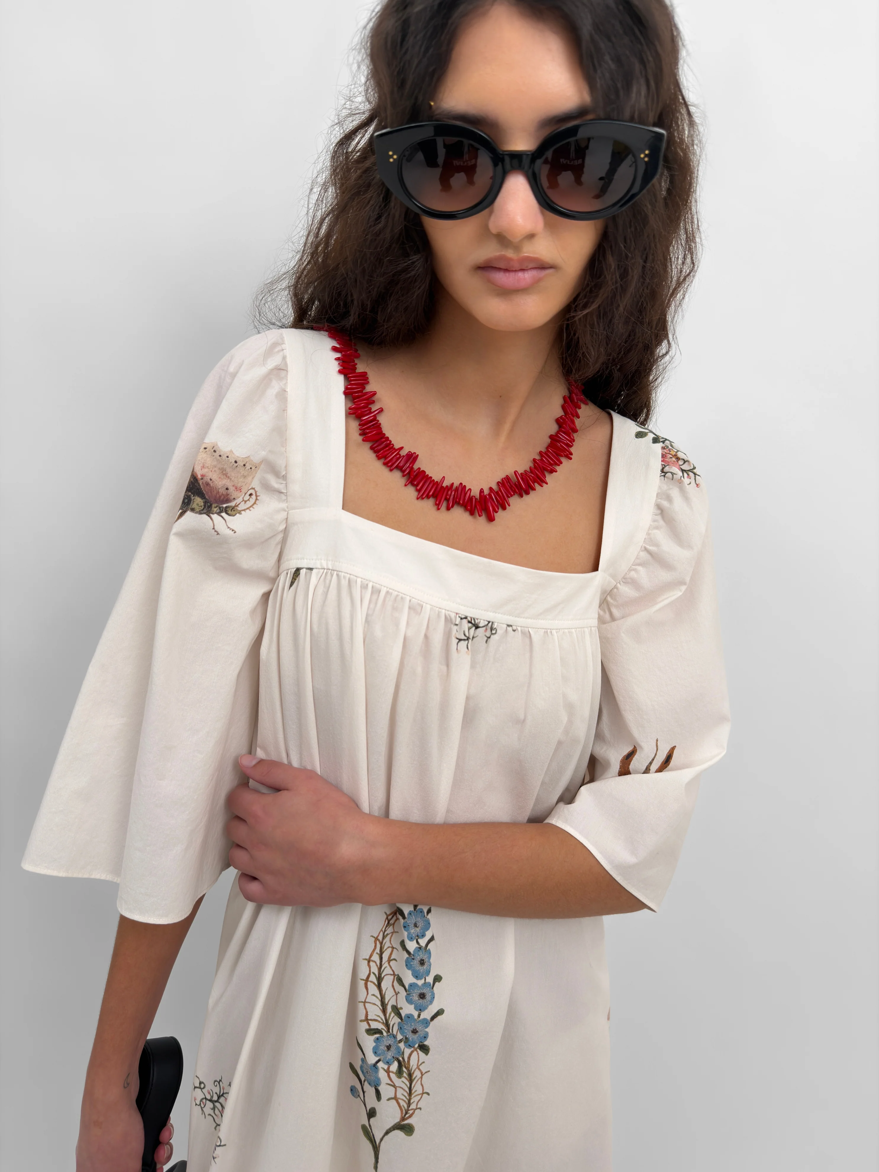 The Salem square neck dress in Duchess - Image 5