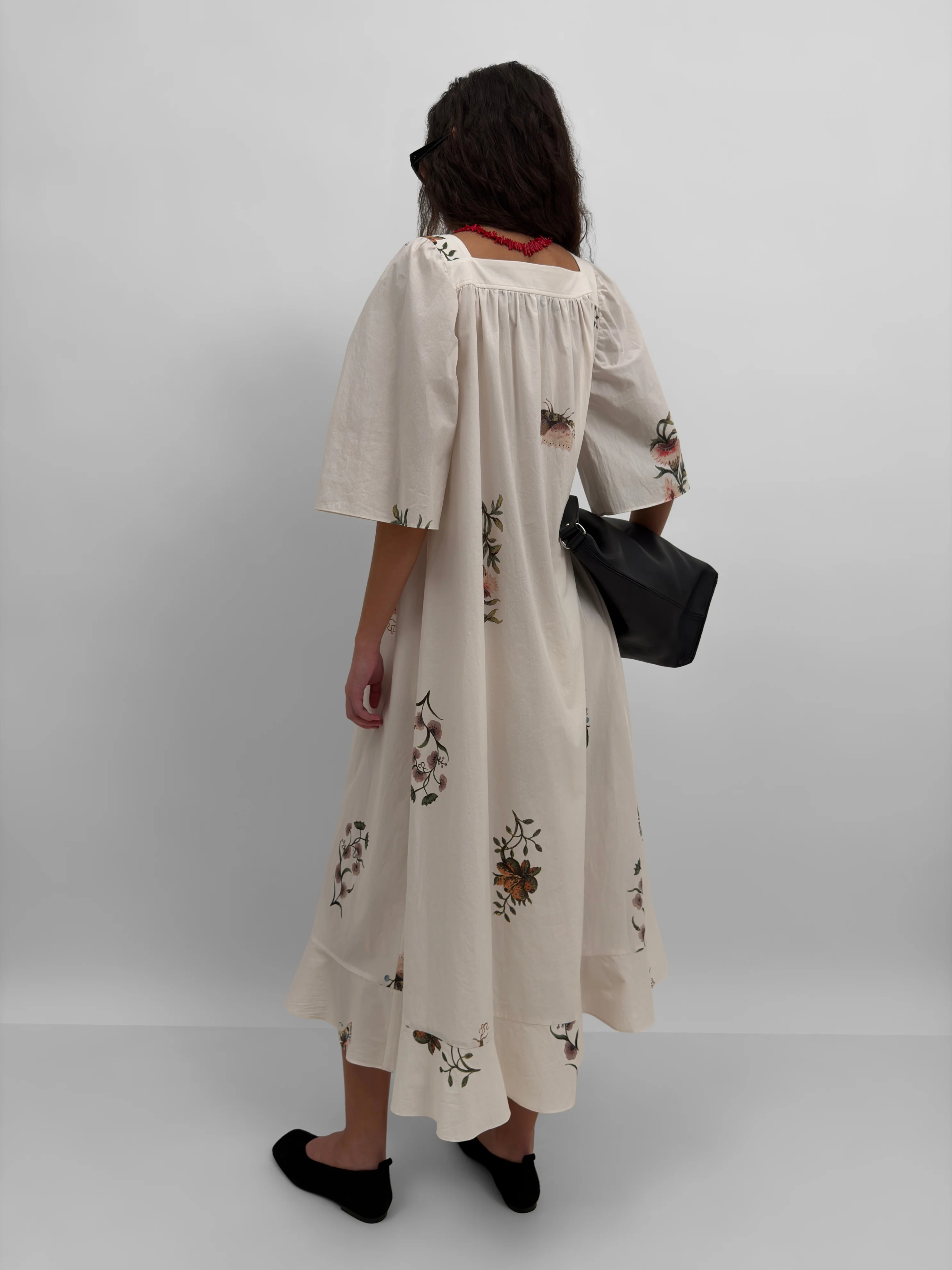 The Salem square neck dress in Duchess - Image 6