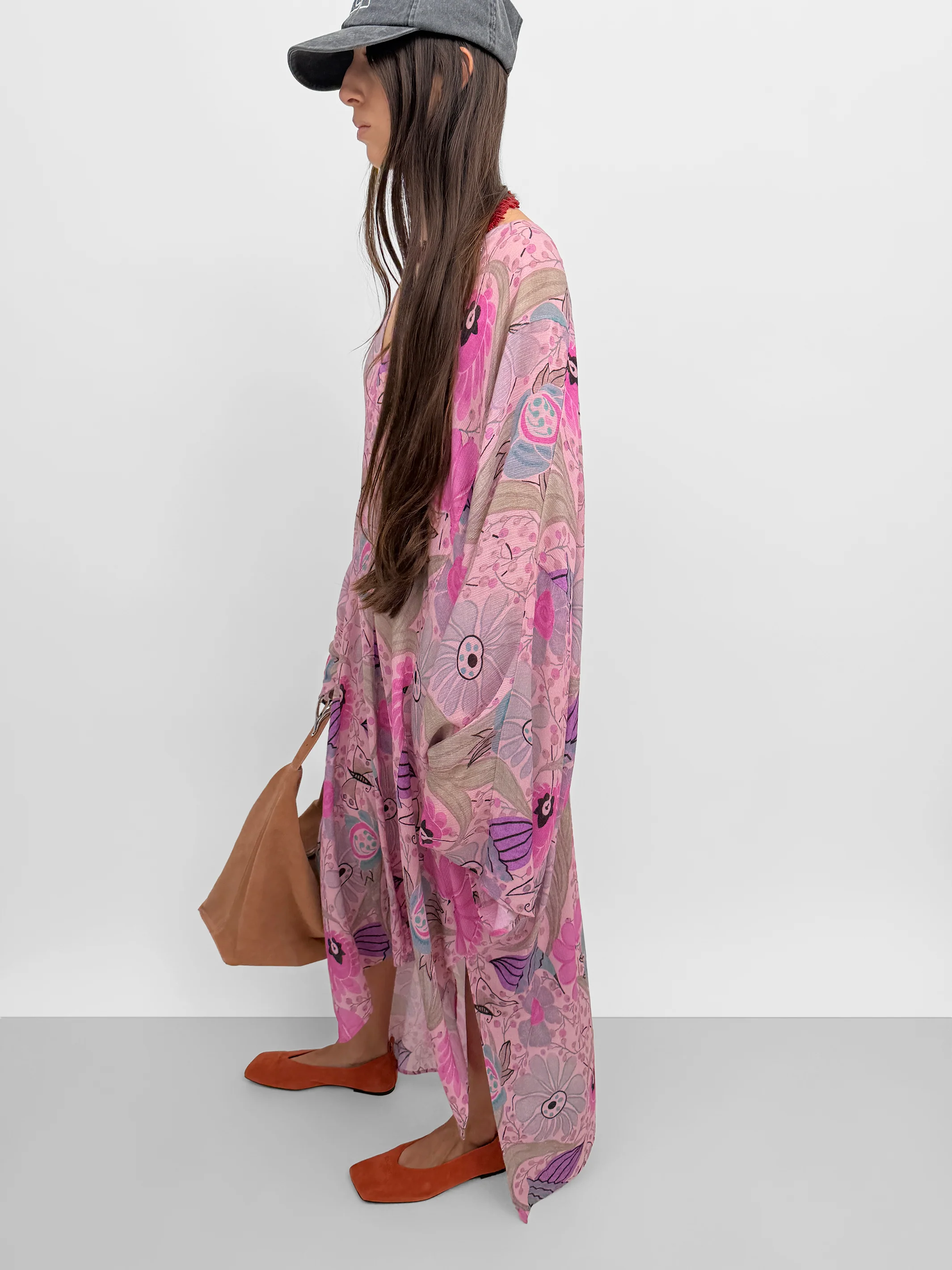 The Sargasso over-dimensioned caftan dress in Ducharne - Image 3