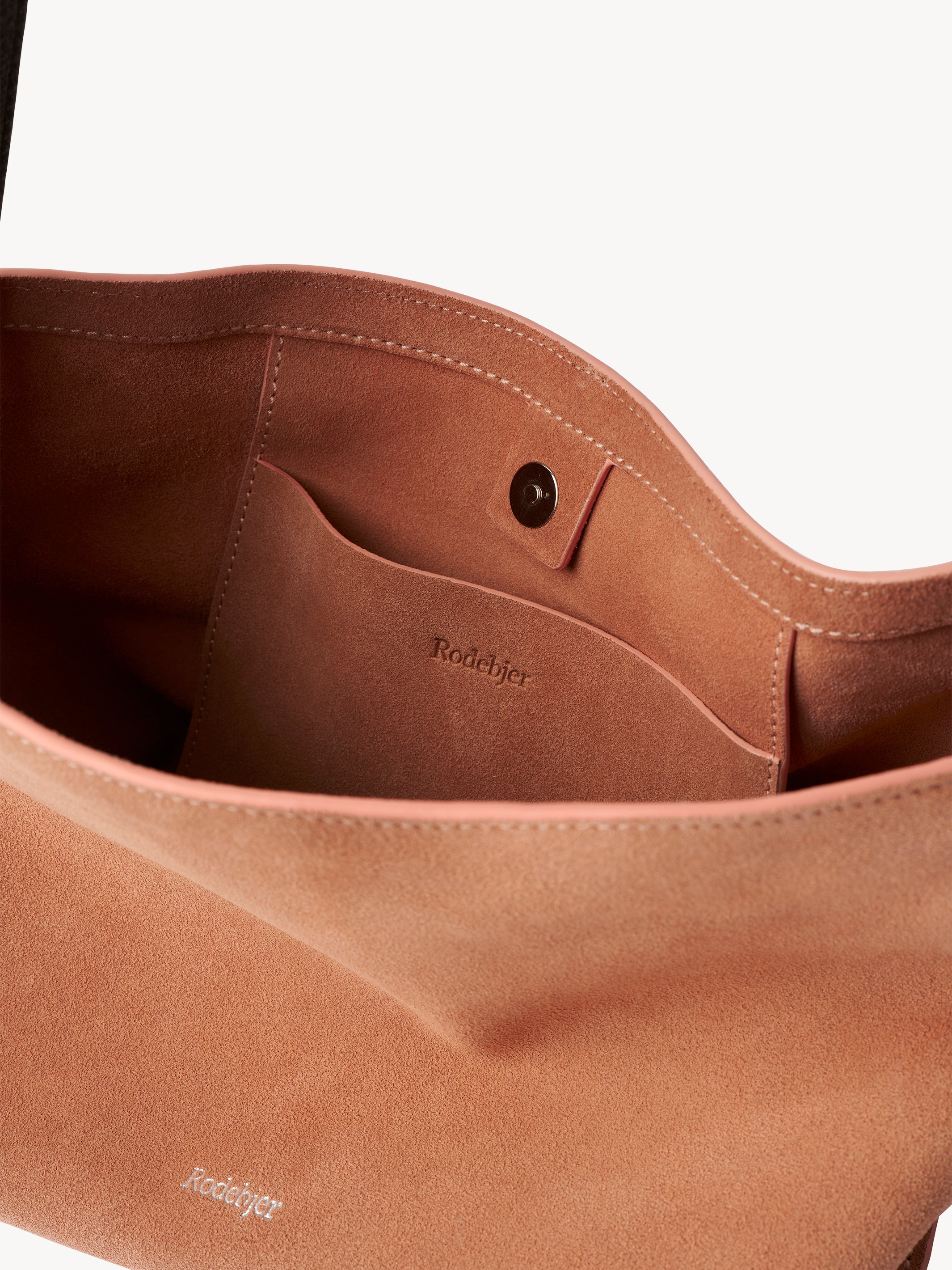 The Seashell suede mini tote - Image 3