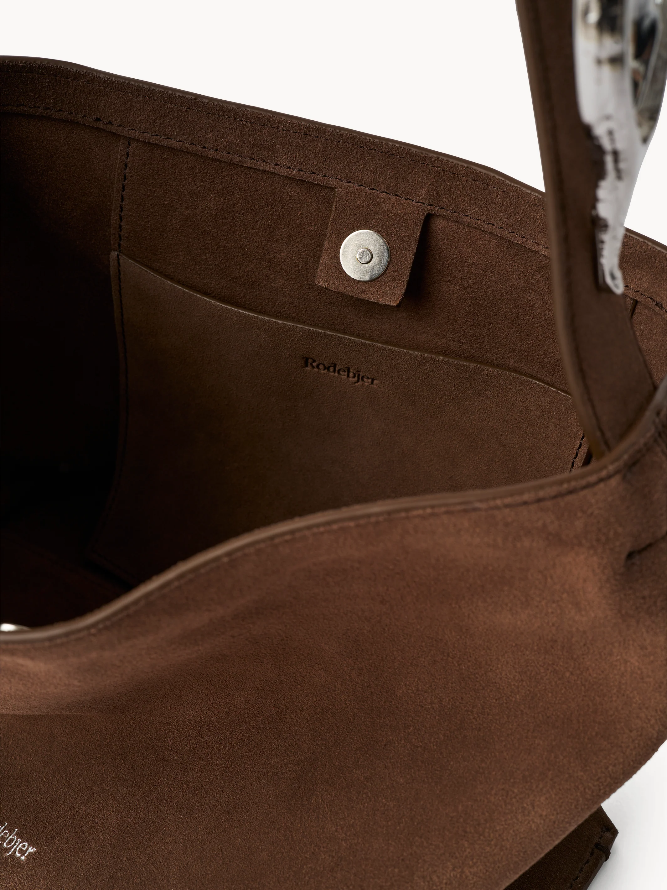 The Seashell suede mini-tote - Image 3