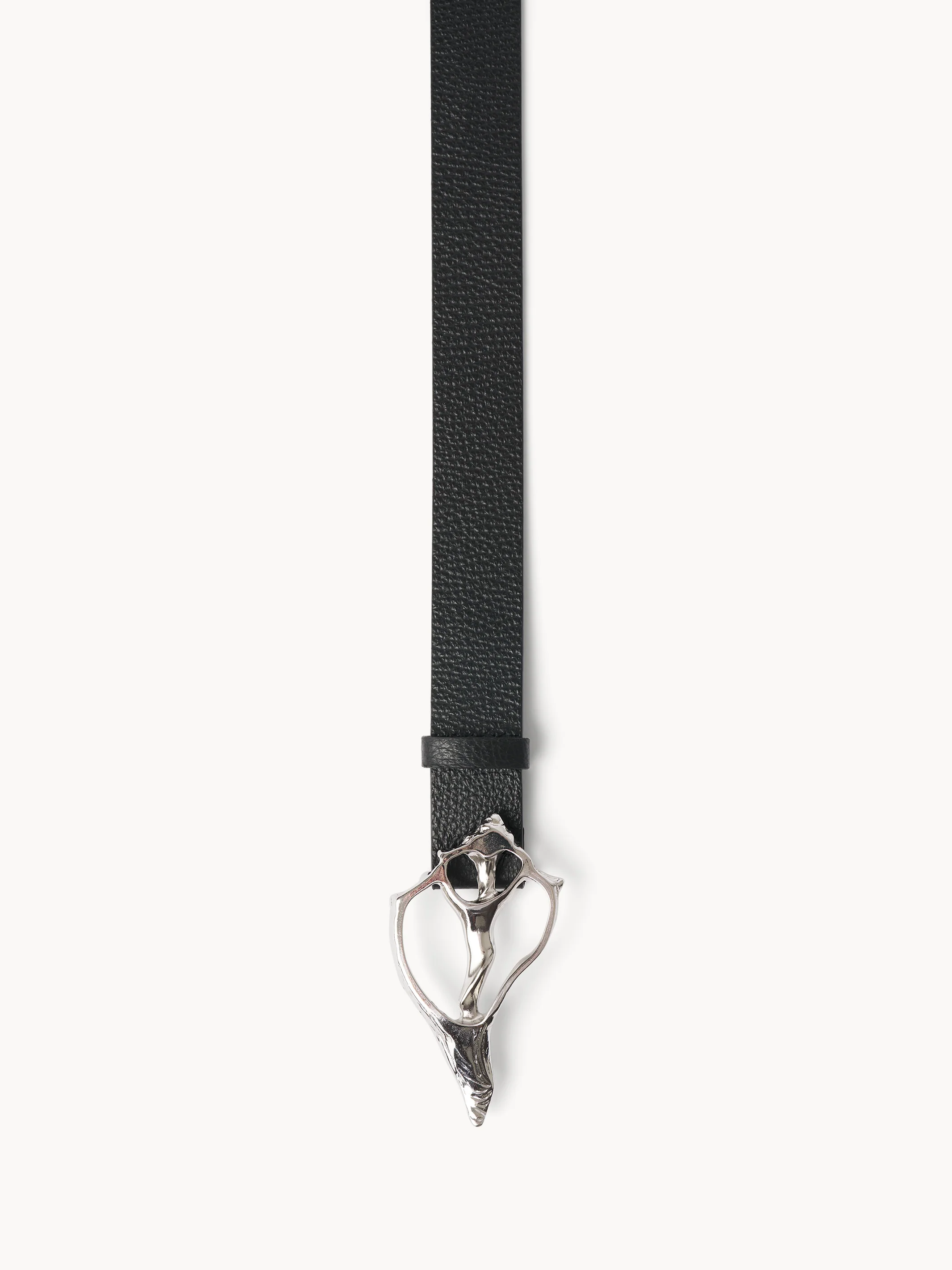The Seahell wide pebble leather belt - Image 2