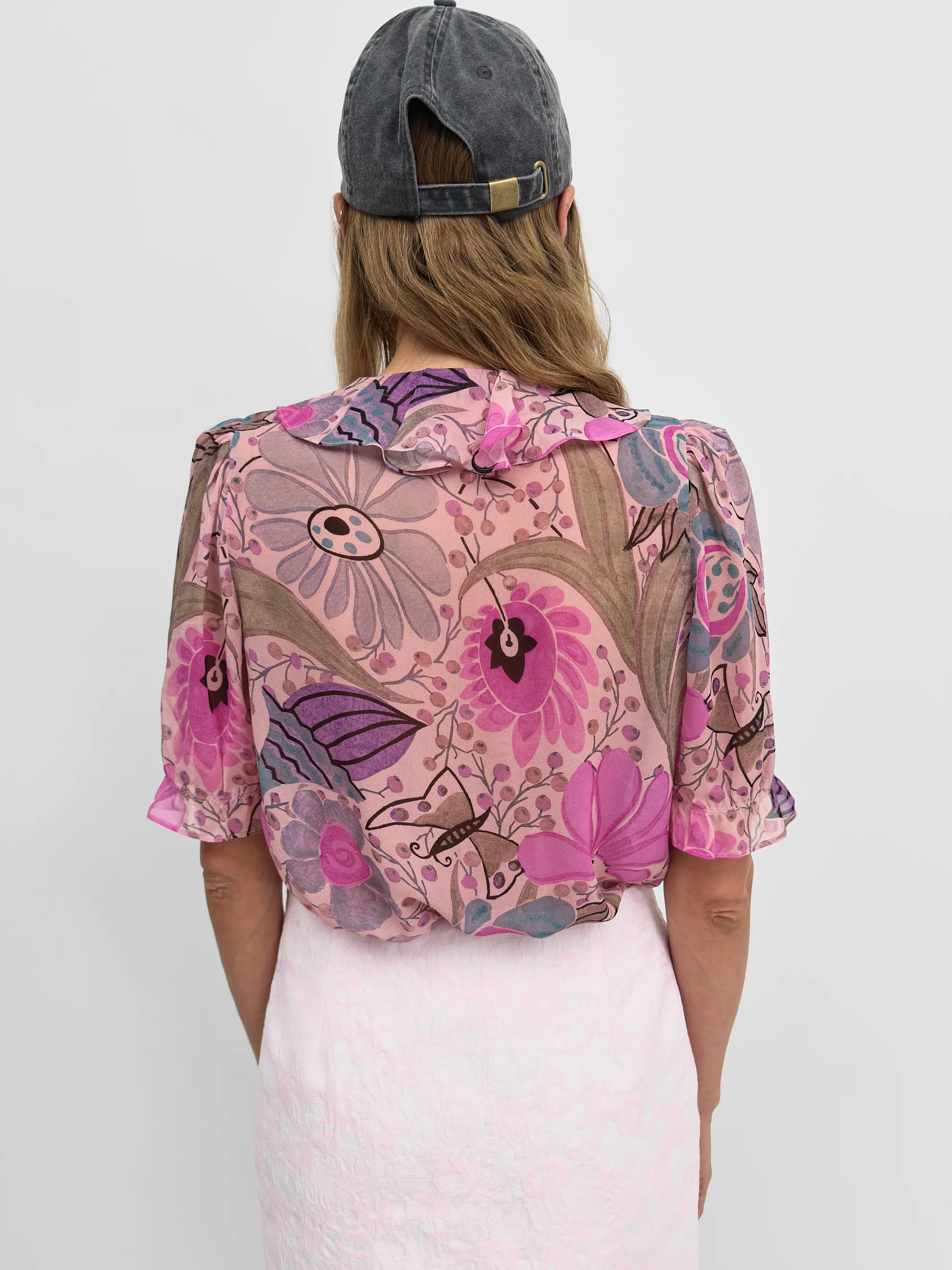 The Xandria flounce blouse - Image 4