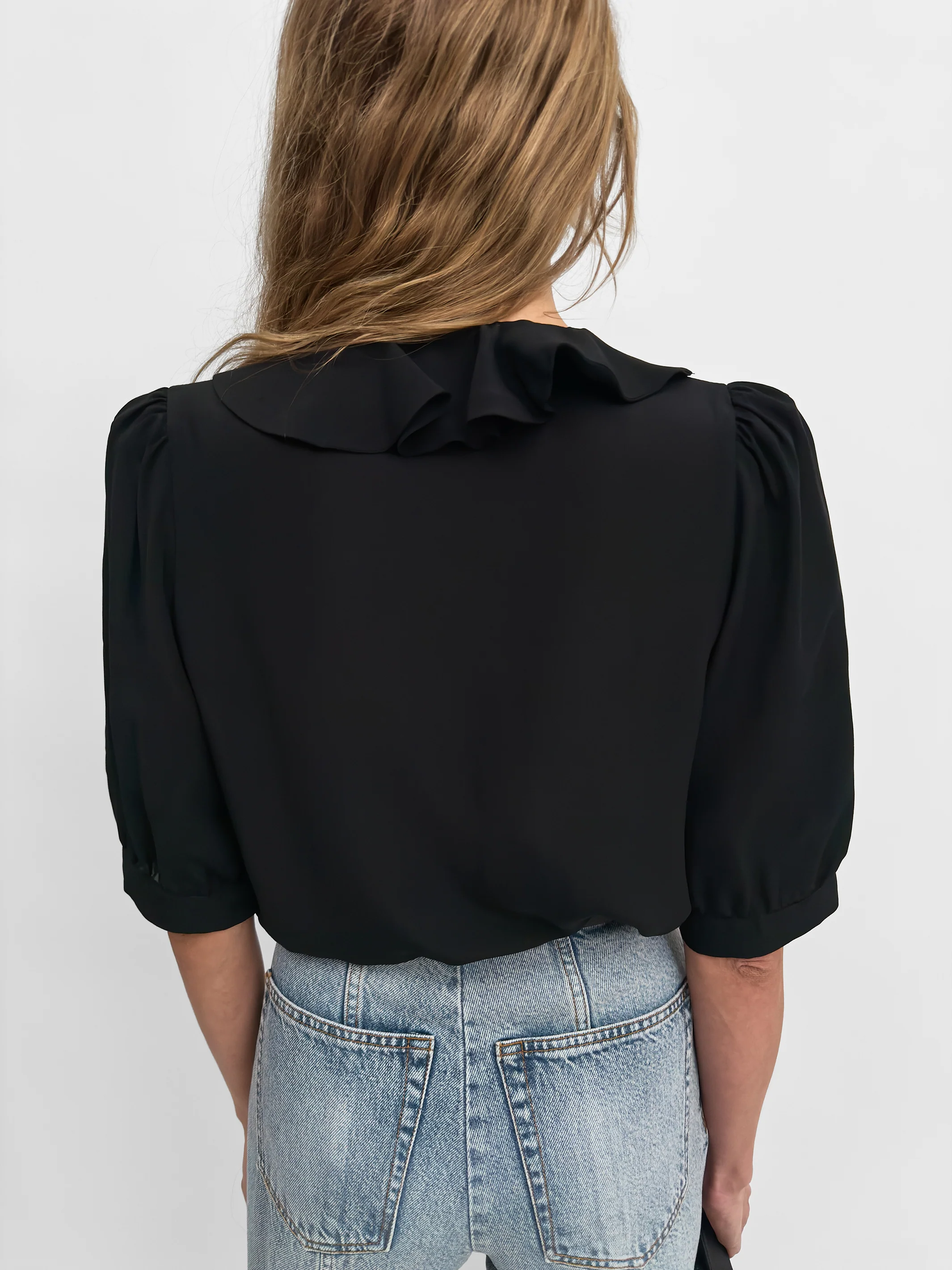 The Xilla flounce blouse - Image 4