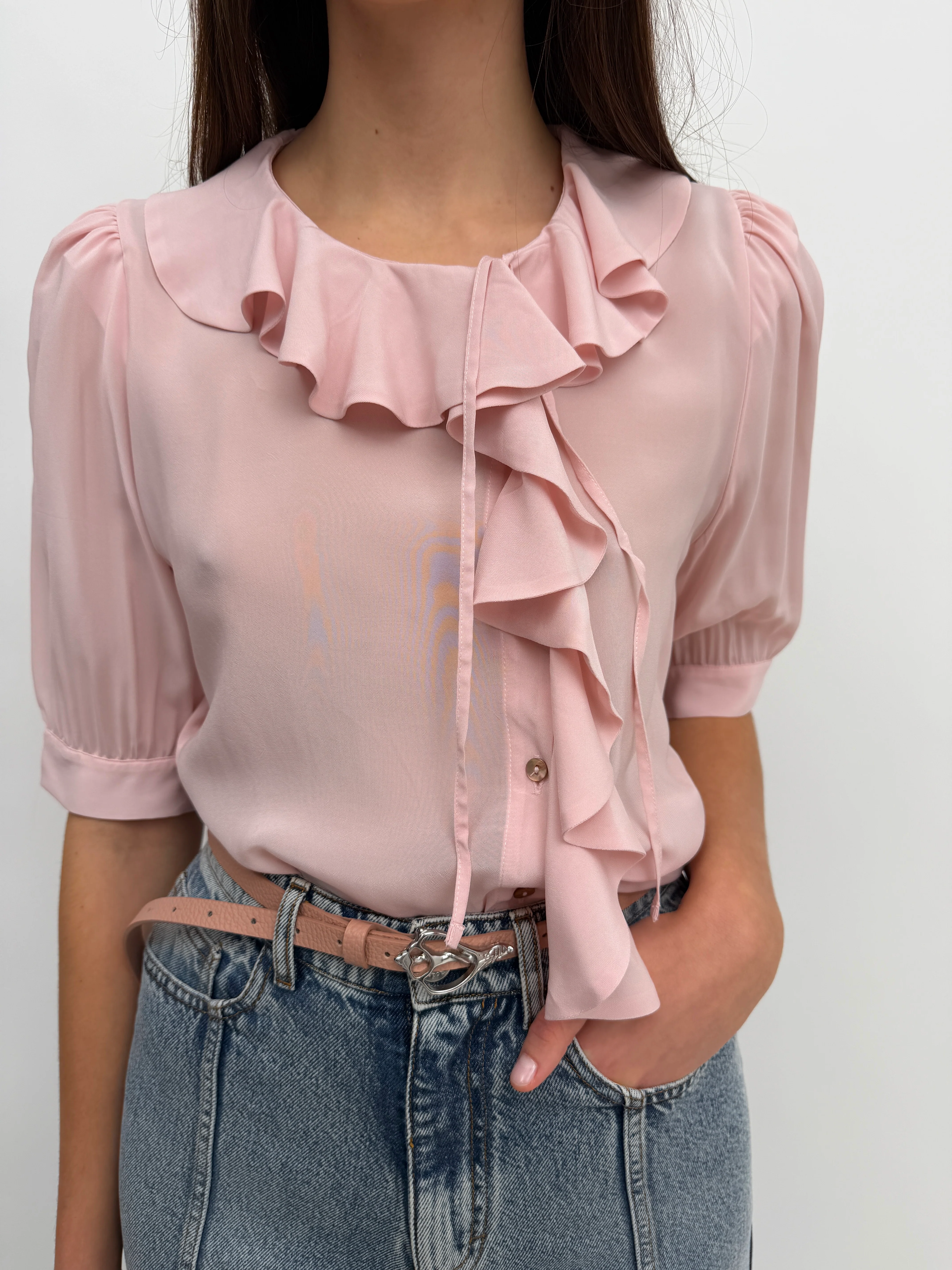 The Xilla flounce blouse - Image 3